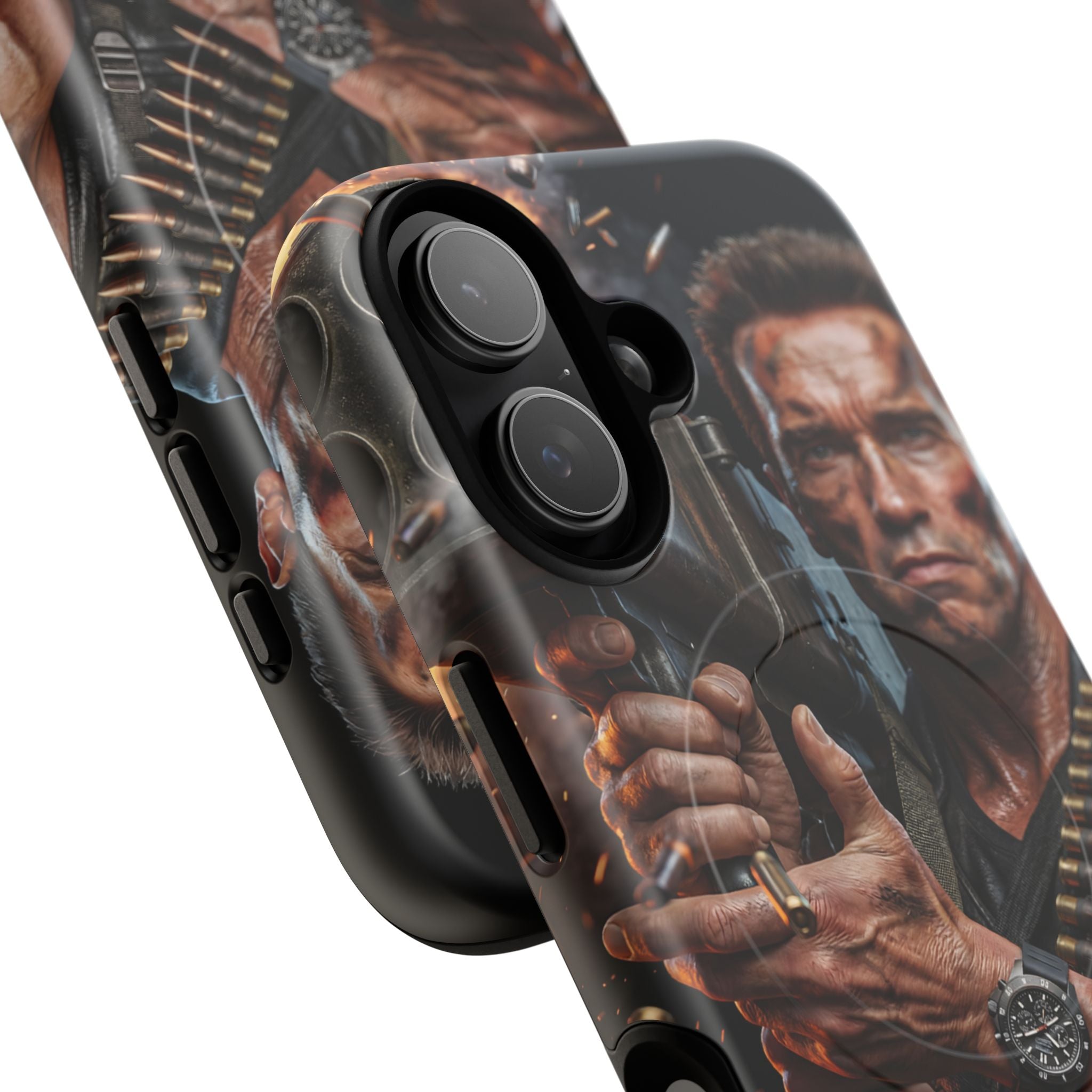 Arnold Schwarzenegger Explosive Action Edition iPhone Case (MagSafe®)