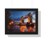 City Lights, London Nights – Tower Bridge Framed Art