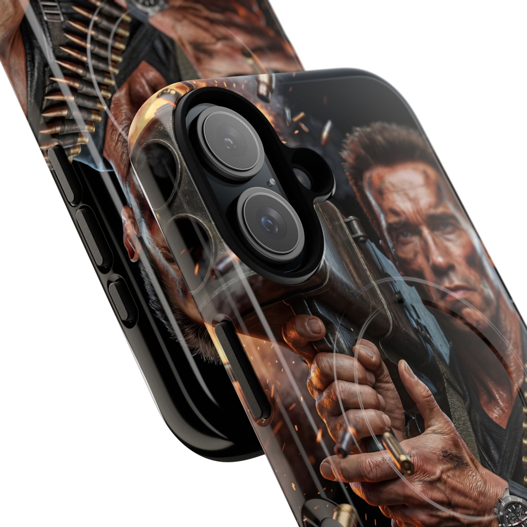 Arnold Schwarzenegger Explosive Action Edition iPhone Case (MagSafe®)