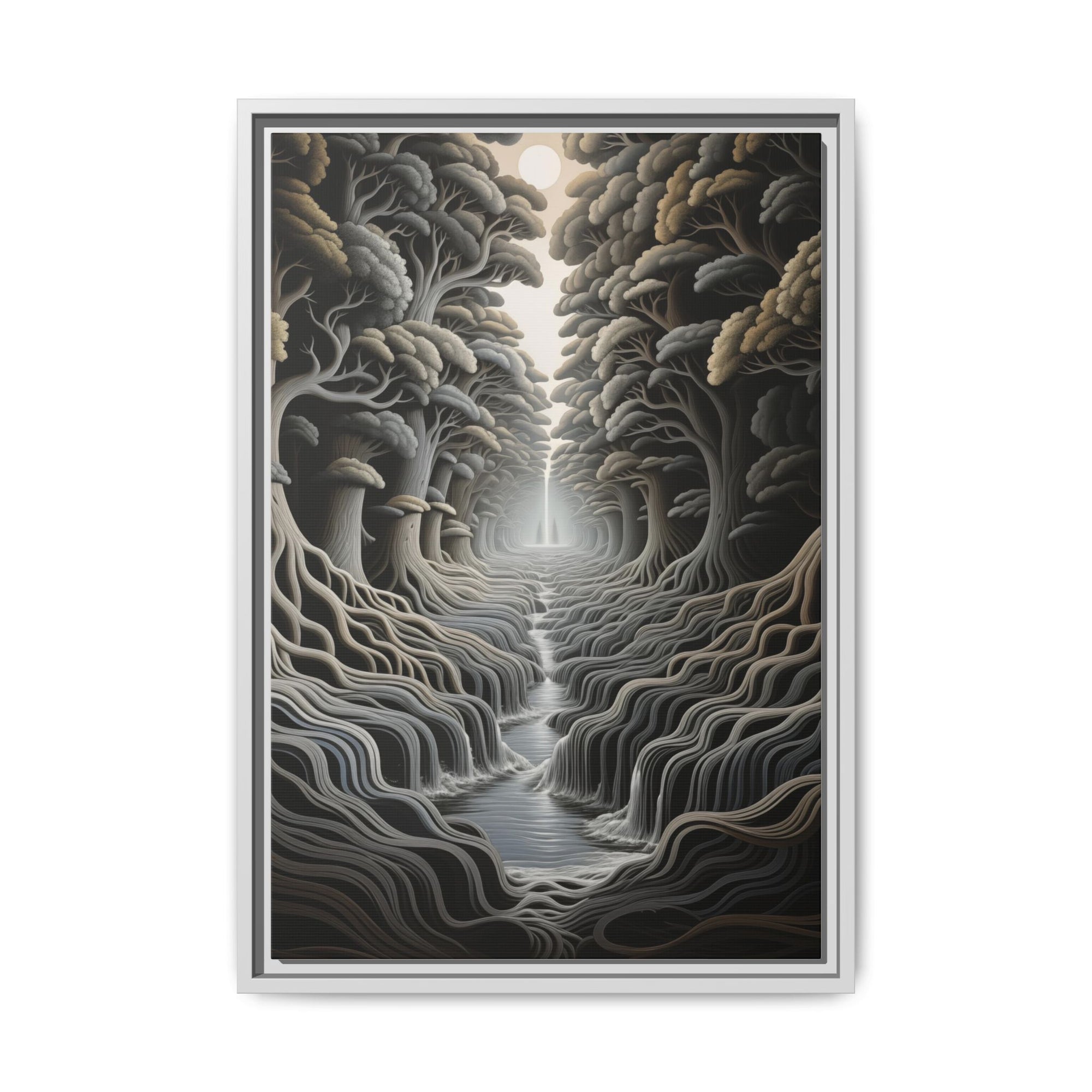 Celestial Forestfall: A Journey Through Light