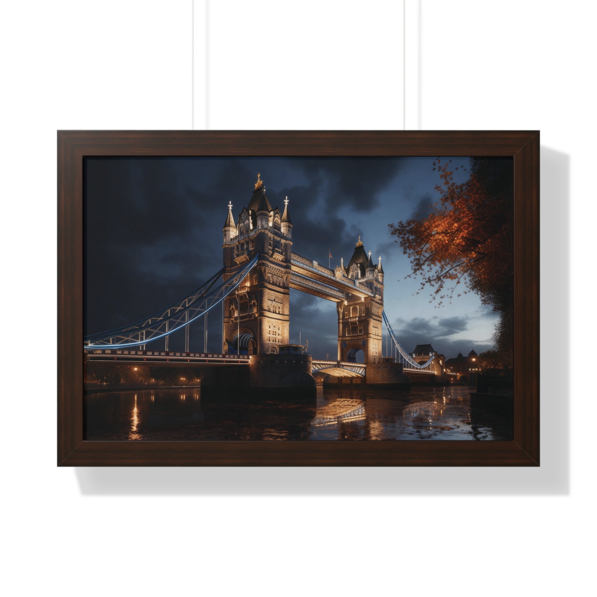Tower Bridge Nocturne – London Nightscape Wall Art