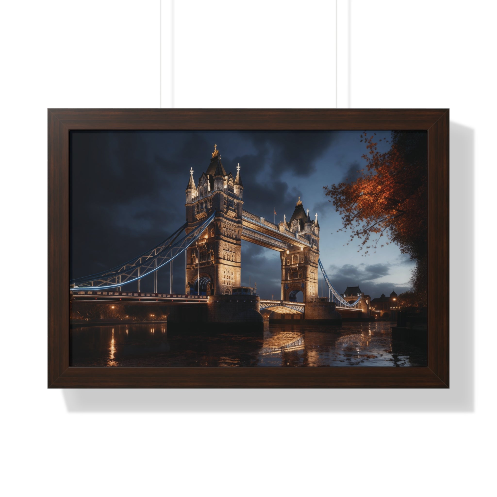 Tower Bridge Nocturne – London Nightscape Wall Art