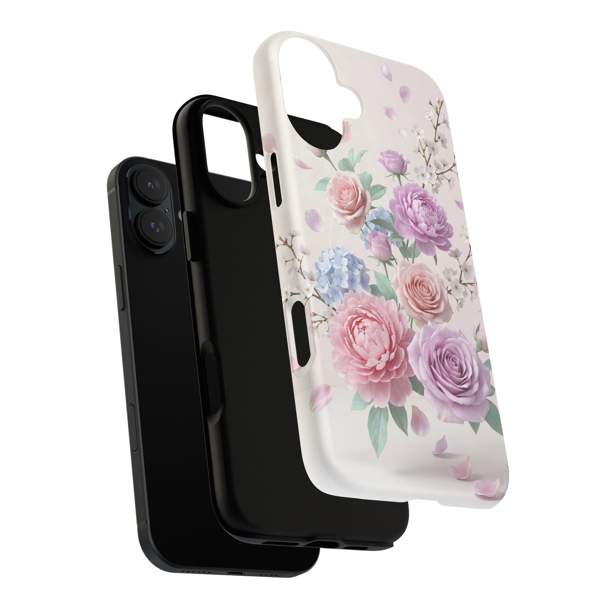Blush Bloom Floral iPhone Case (MagSafe®)
