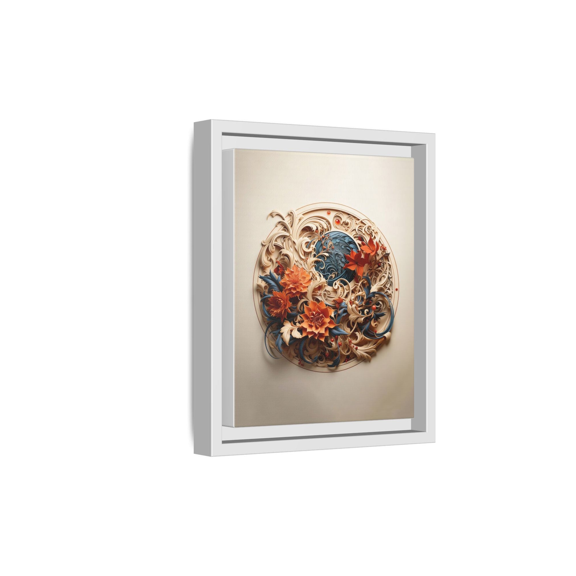 Elegant Floral & Bird Wall Art – Botanical Harmony Series