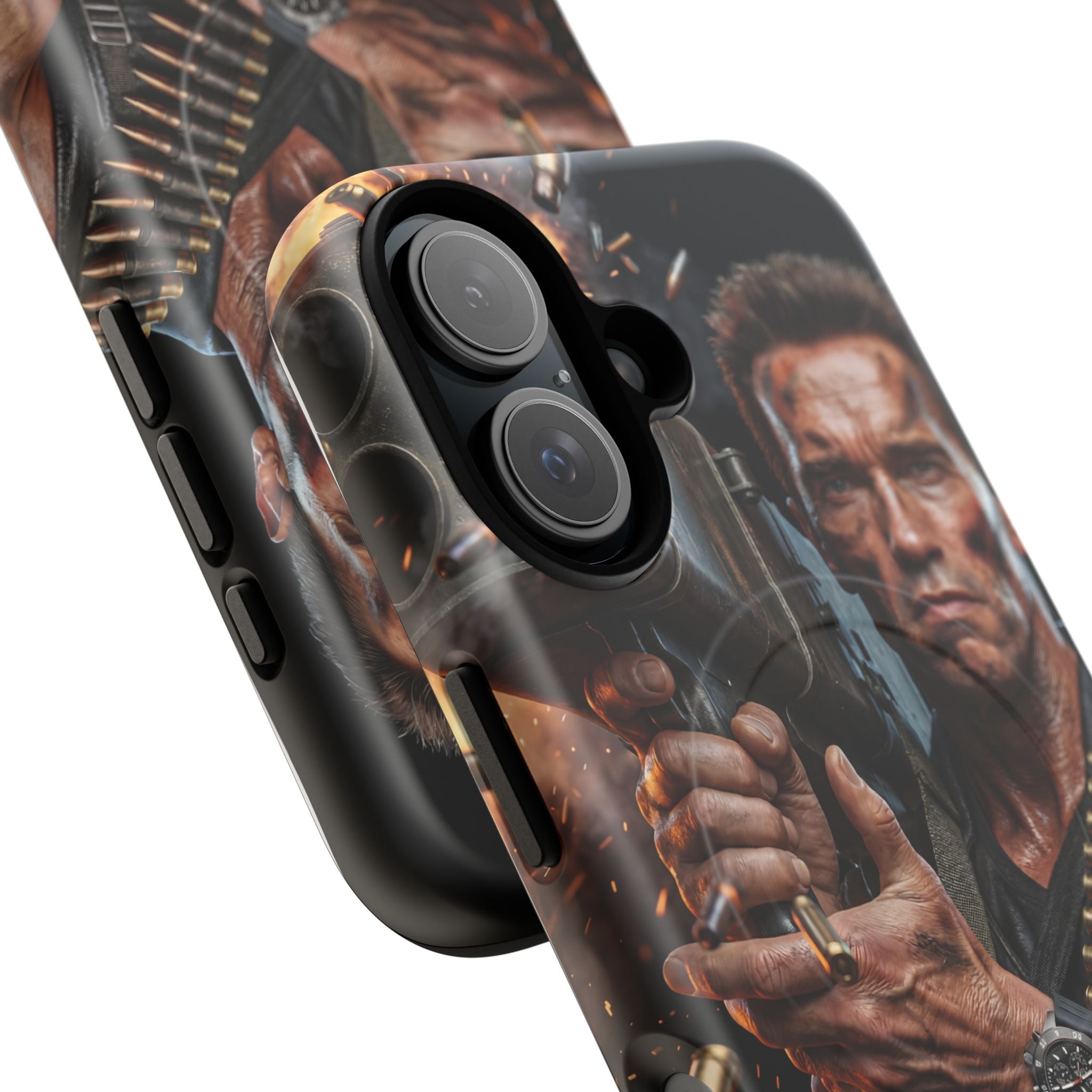 Arnold Schwarzenegger Explosive Action Edition iPhone Case (MagSafe®)