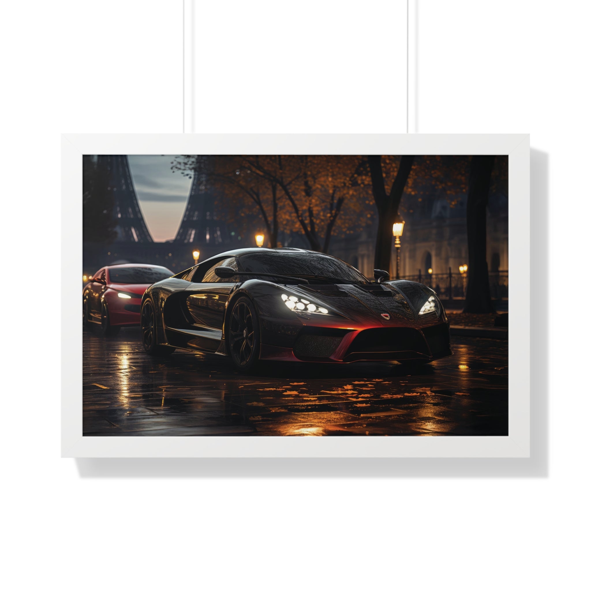 V12 Lamborghini Diablo Framed Print