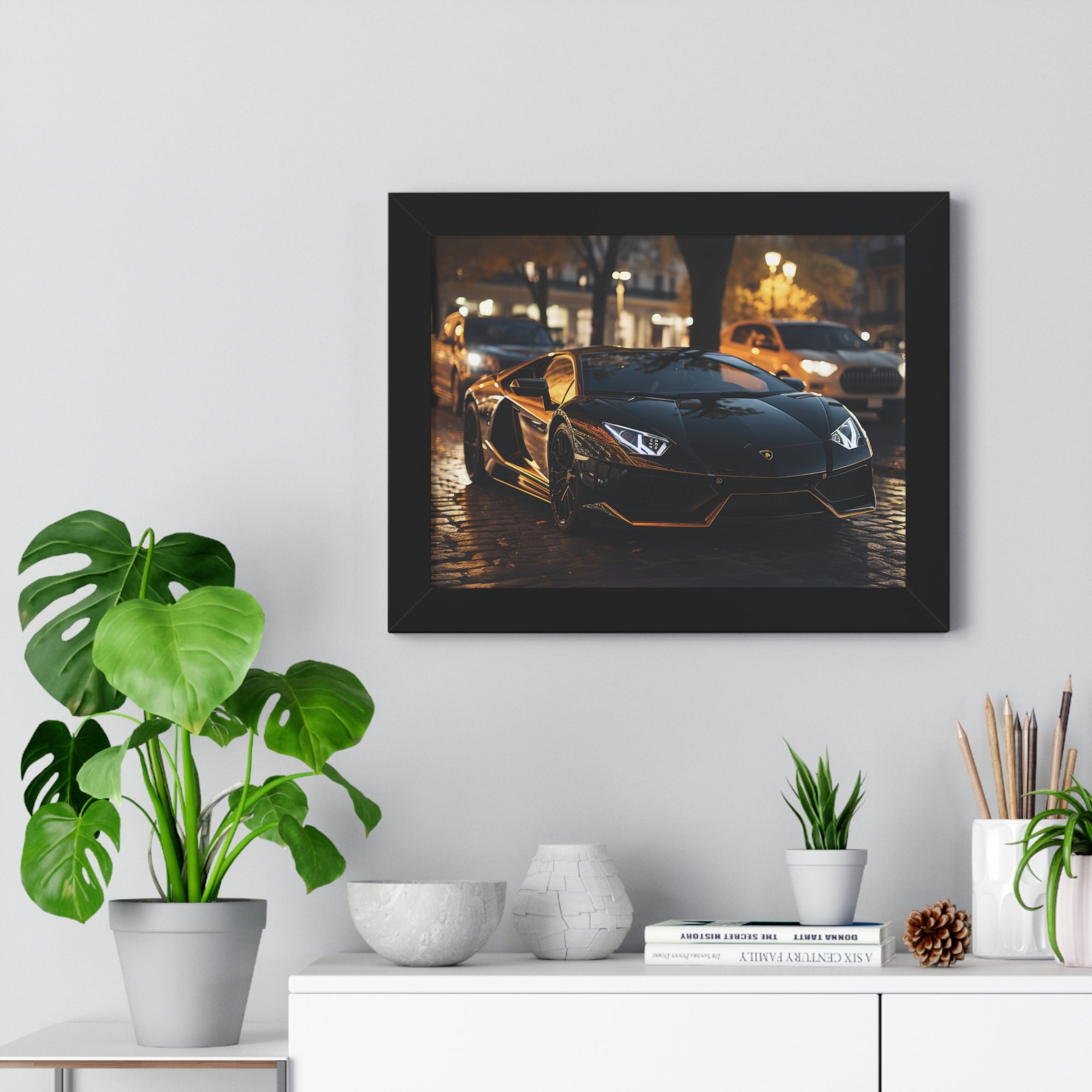 Bold Lamborghini Aventador SVJ Decor