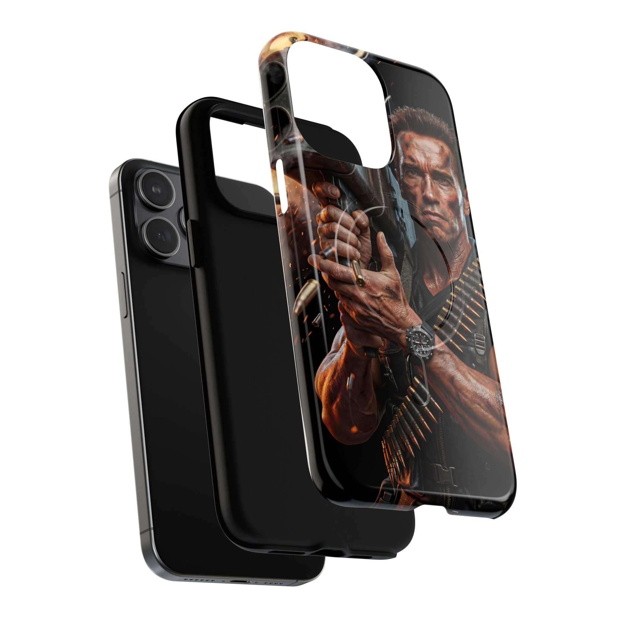 Arnold Schwarzenegger Explosive Action Edition iPhone Case (MagSafe®)