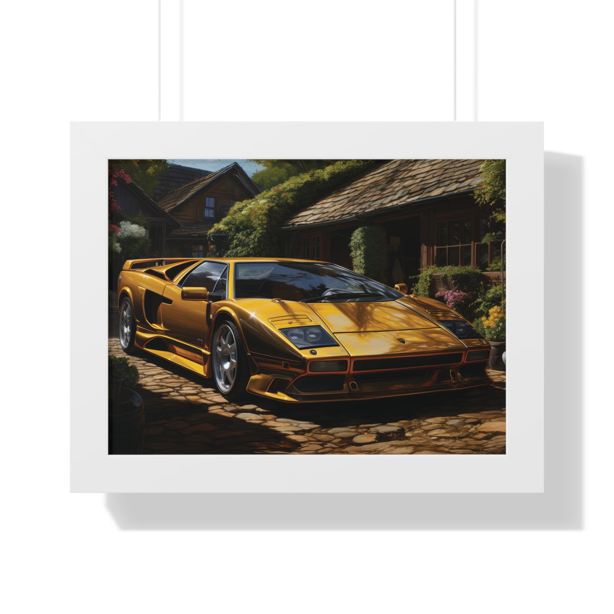 Retro Lamborghini Diablo Print for Collectors