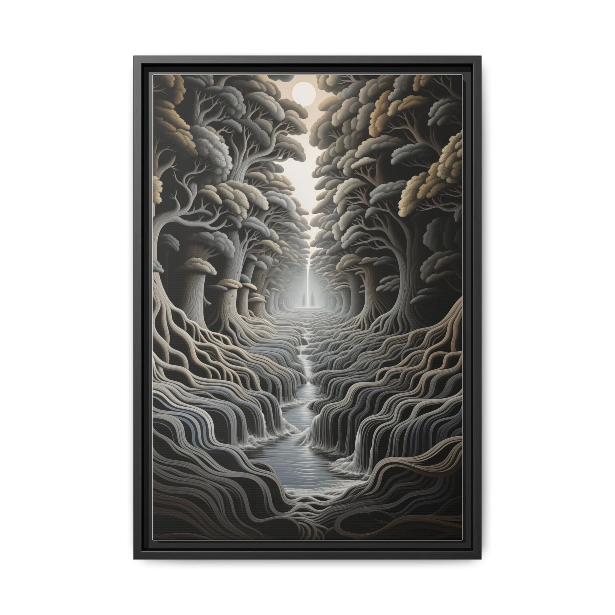 Celestial Forestfall: A Journey Through Light