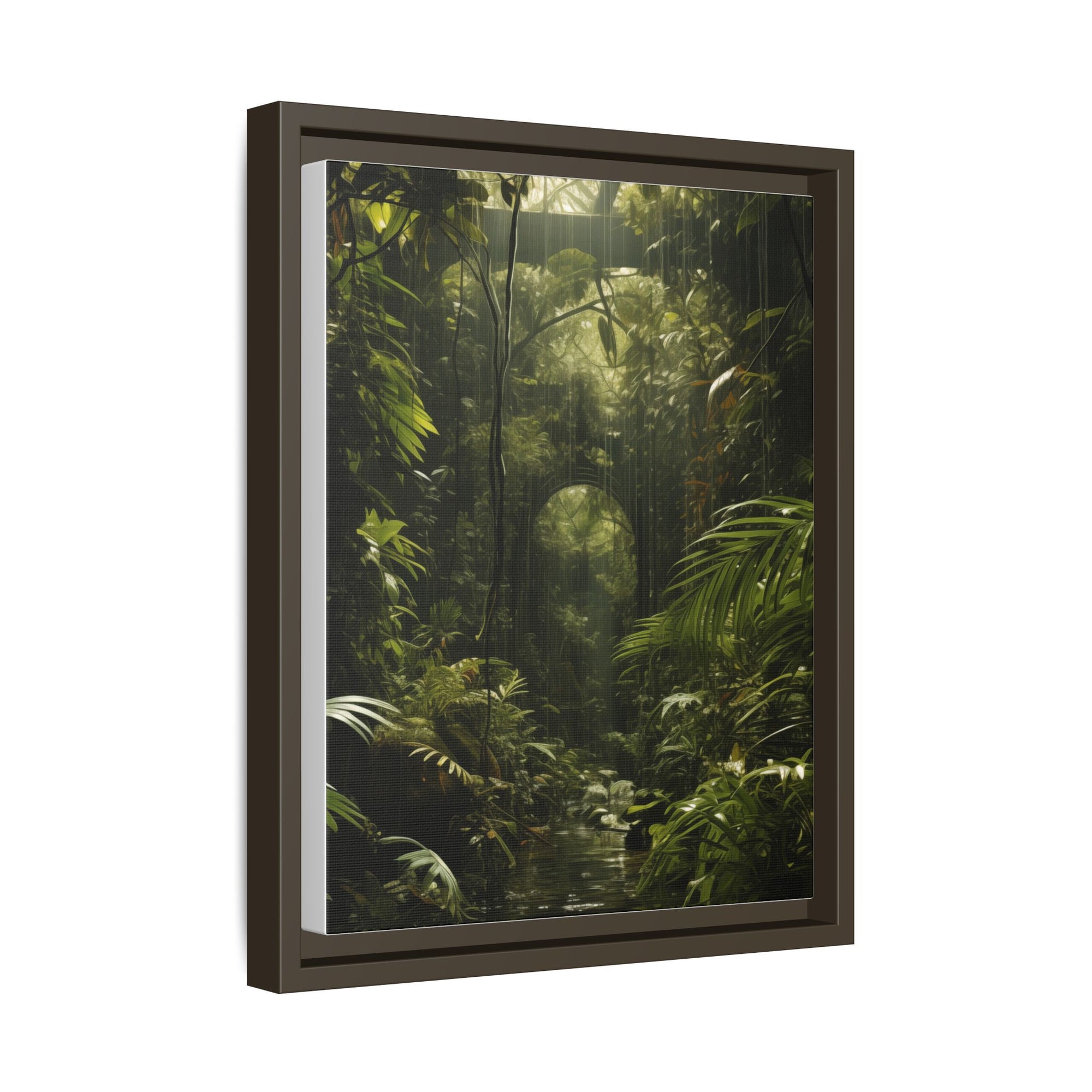 Verdant Mirage Jungle Portal Illusion