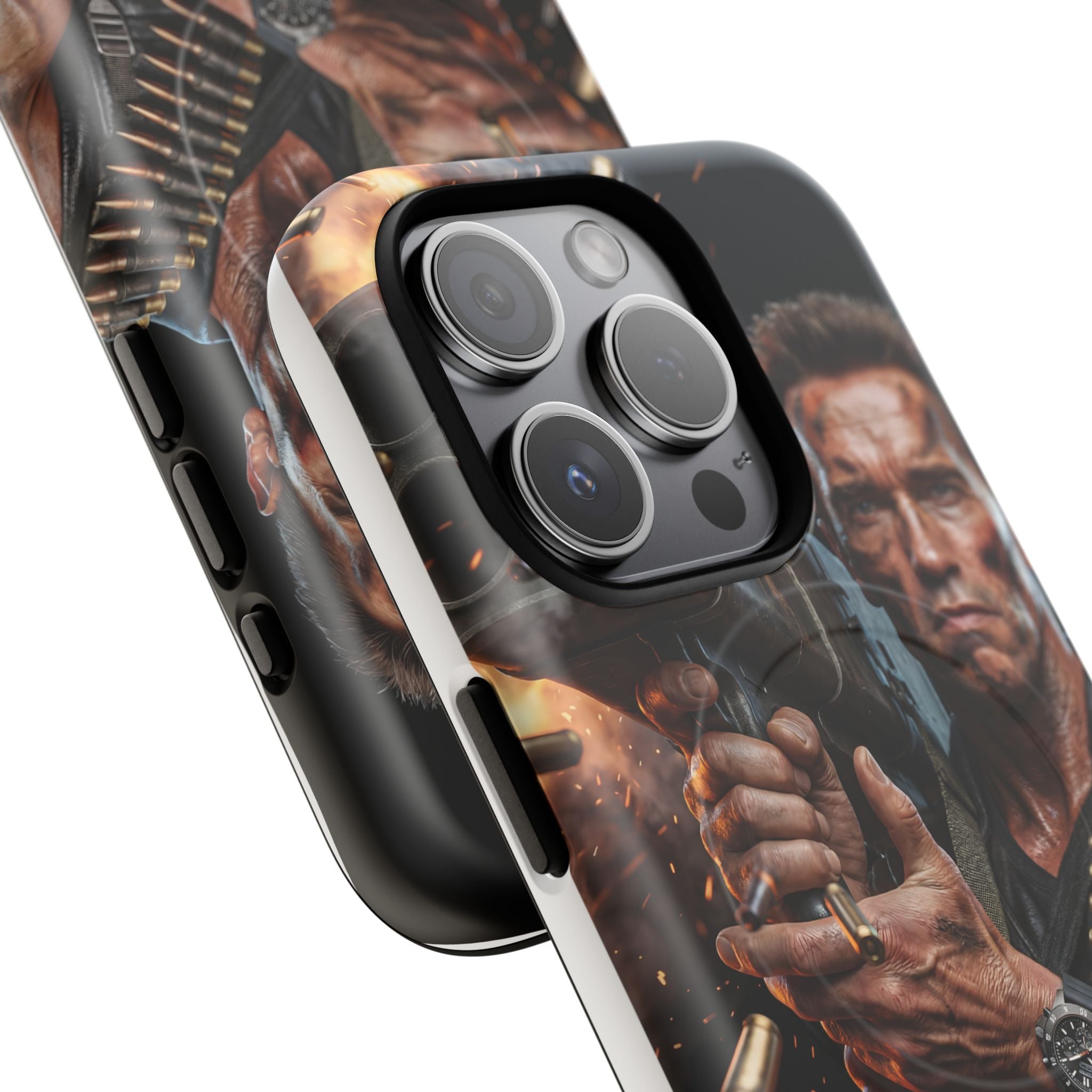 Arnold Schwarzenegger Explosive Action Edition iPhone Case (MagSafe®)