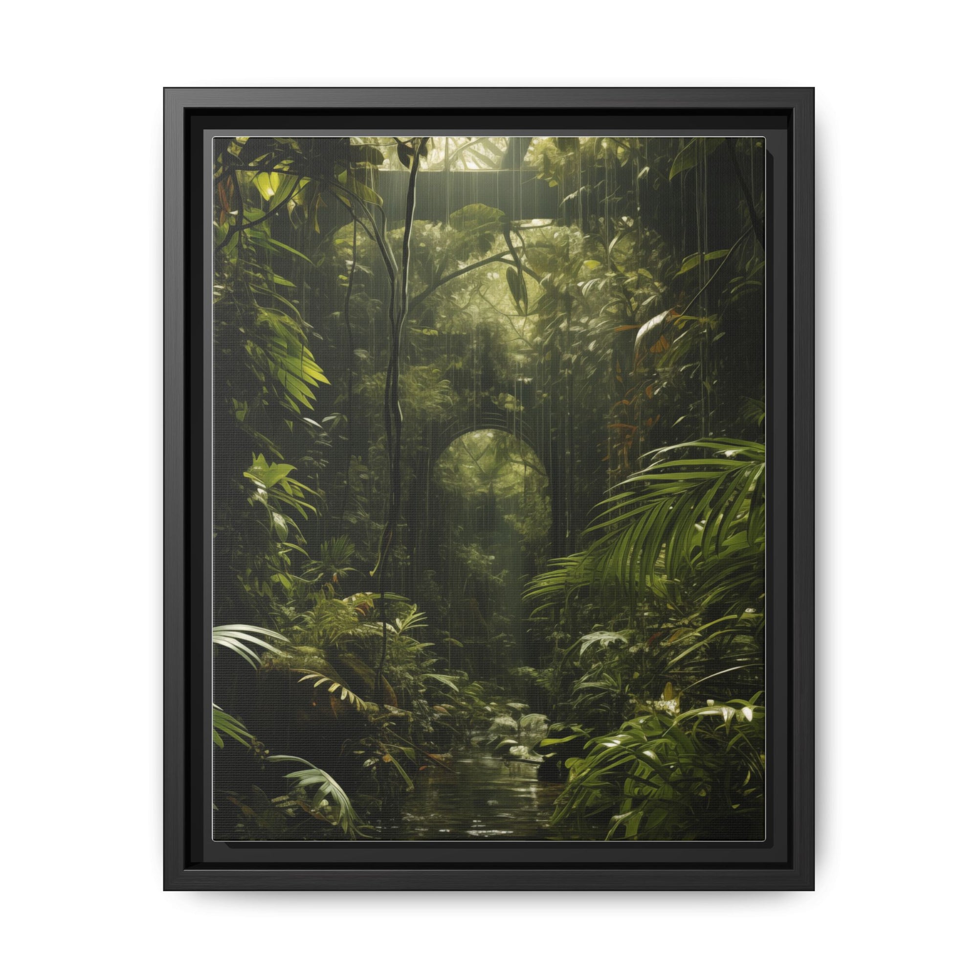 Verdant Mirage Jungle Portal Illusion