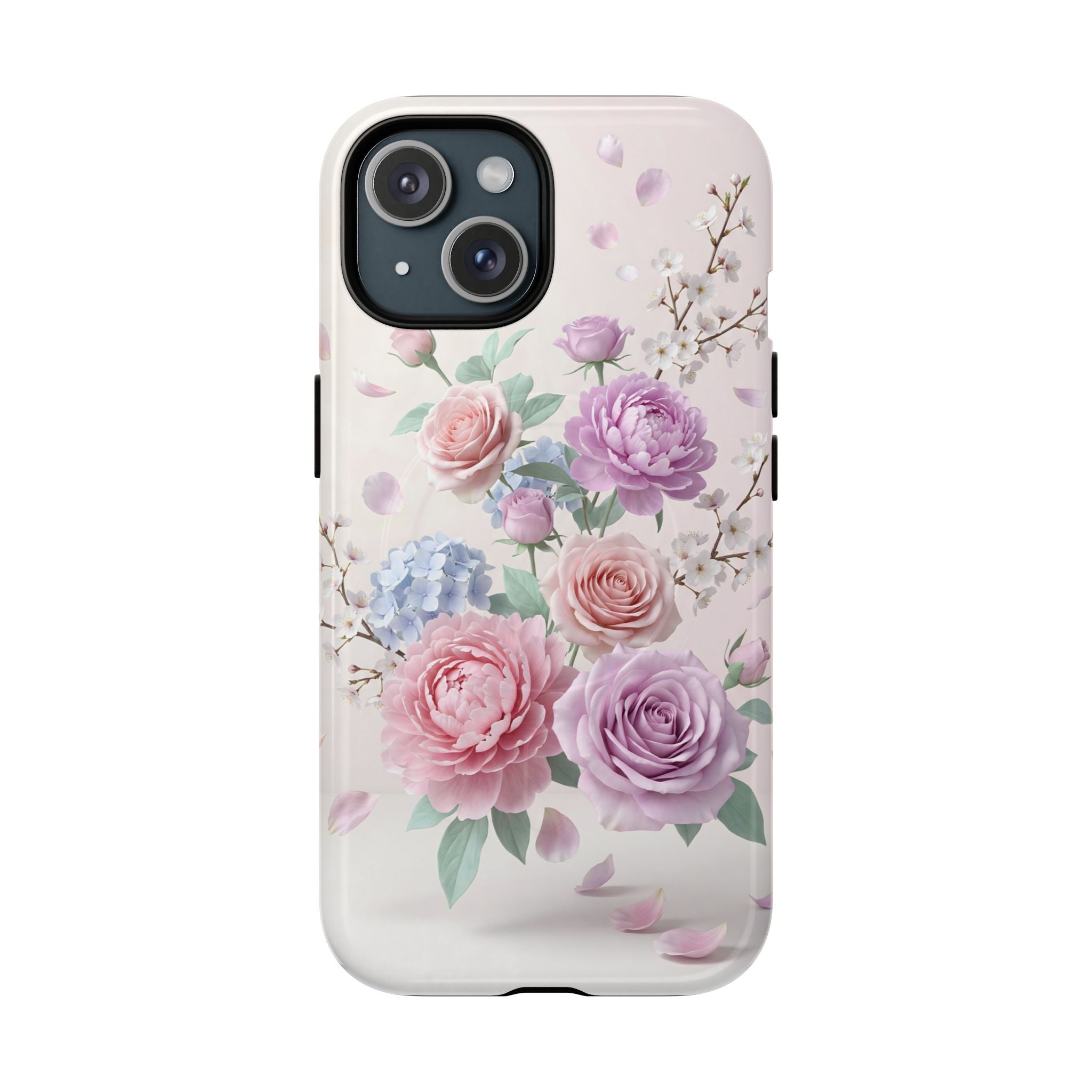 Blush Bloom Floral iPhone Case (MagSafe®)