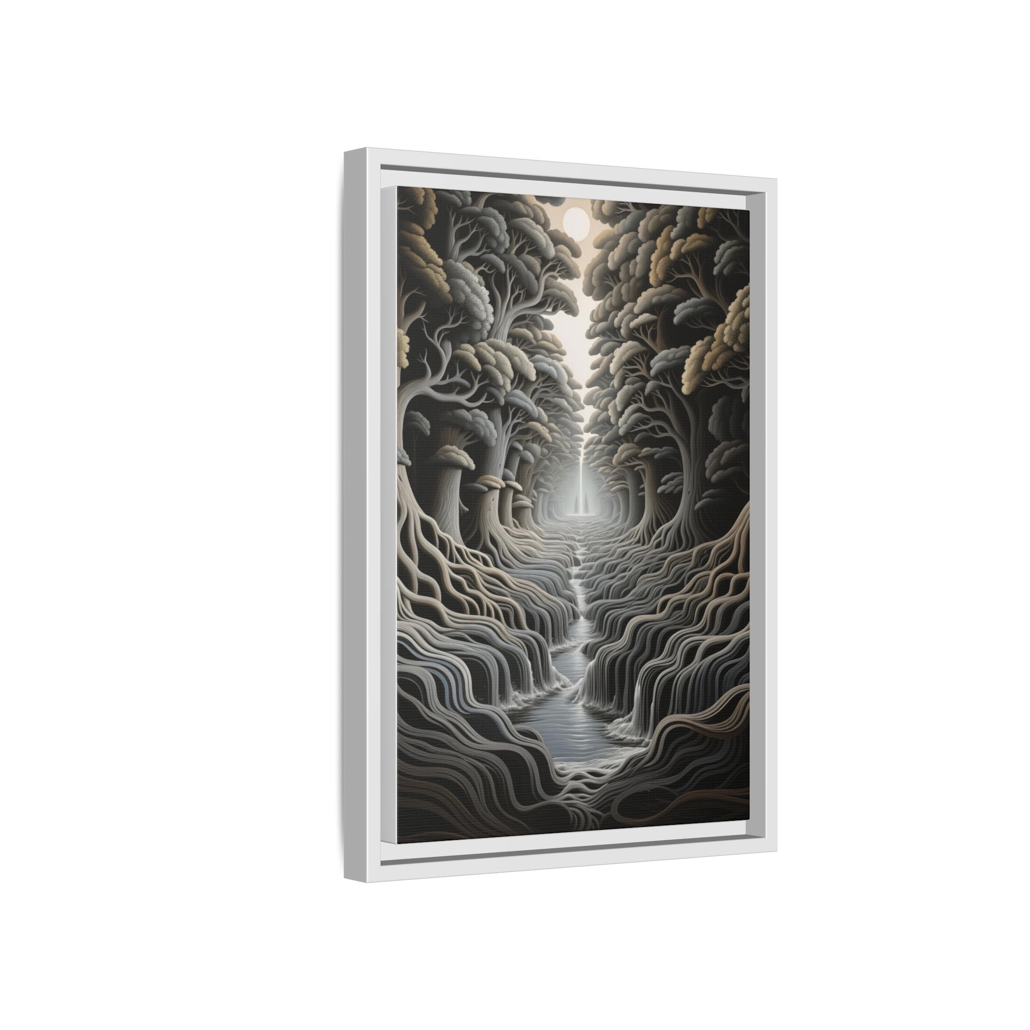 Celestial Forestfall: A Journey Through Light