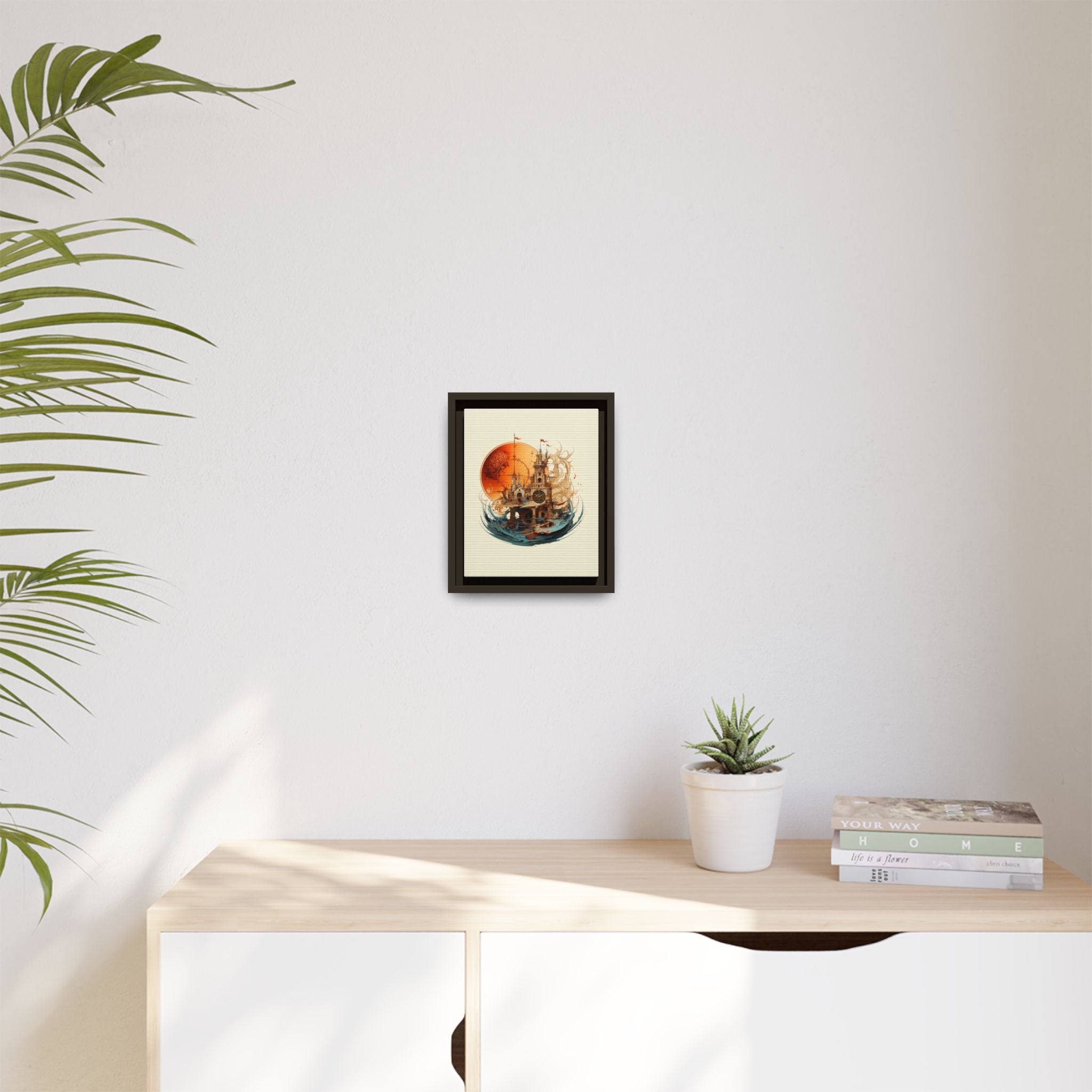 Submerged Legacy Drowning Fortress Wall Art