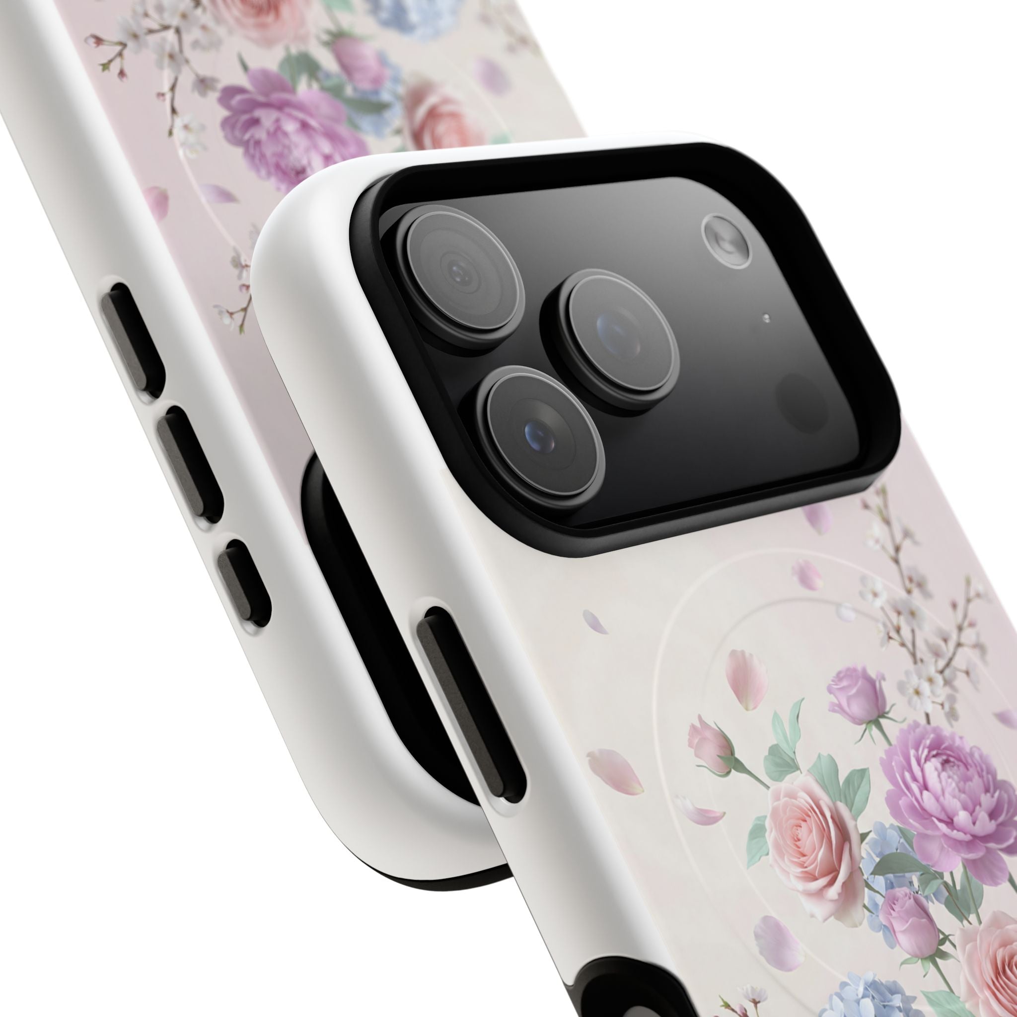 Blush Bloom Floral iPhone Case (MagSafe®)