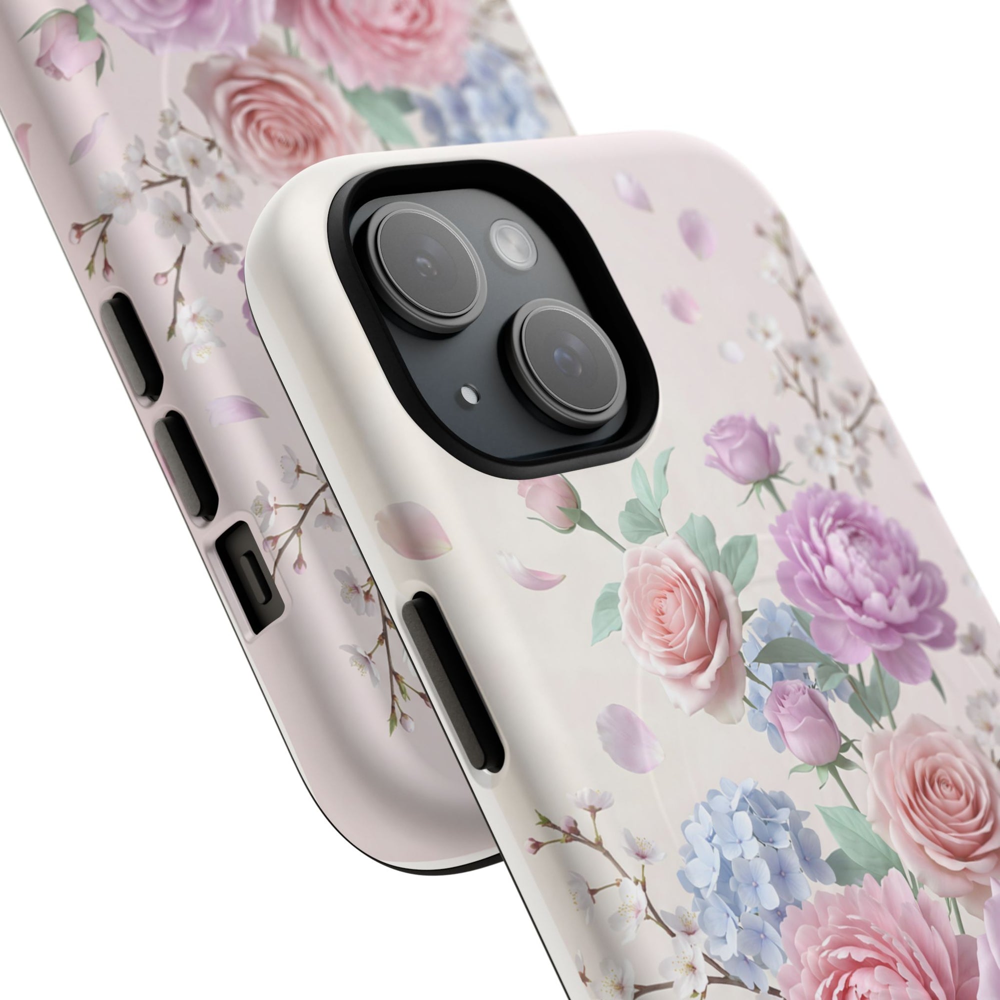 Blush Bloom Floral iPhone Case (MagSafe®)
