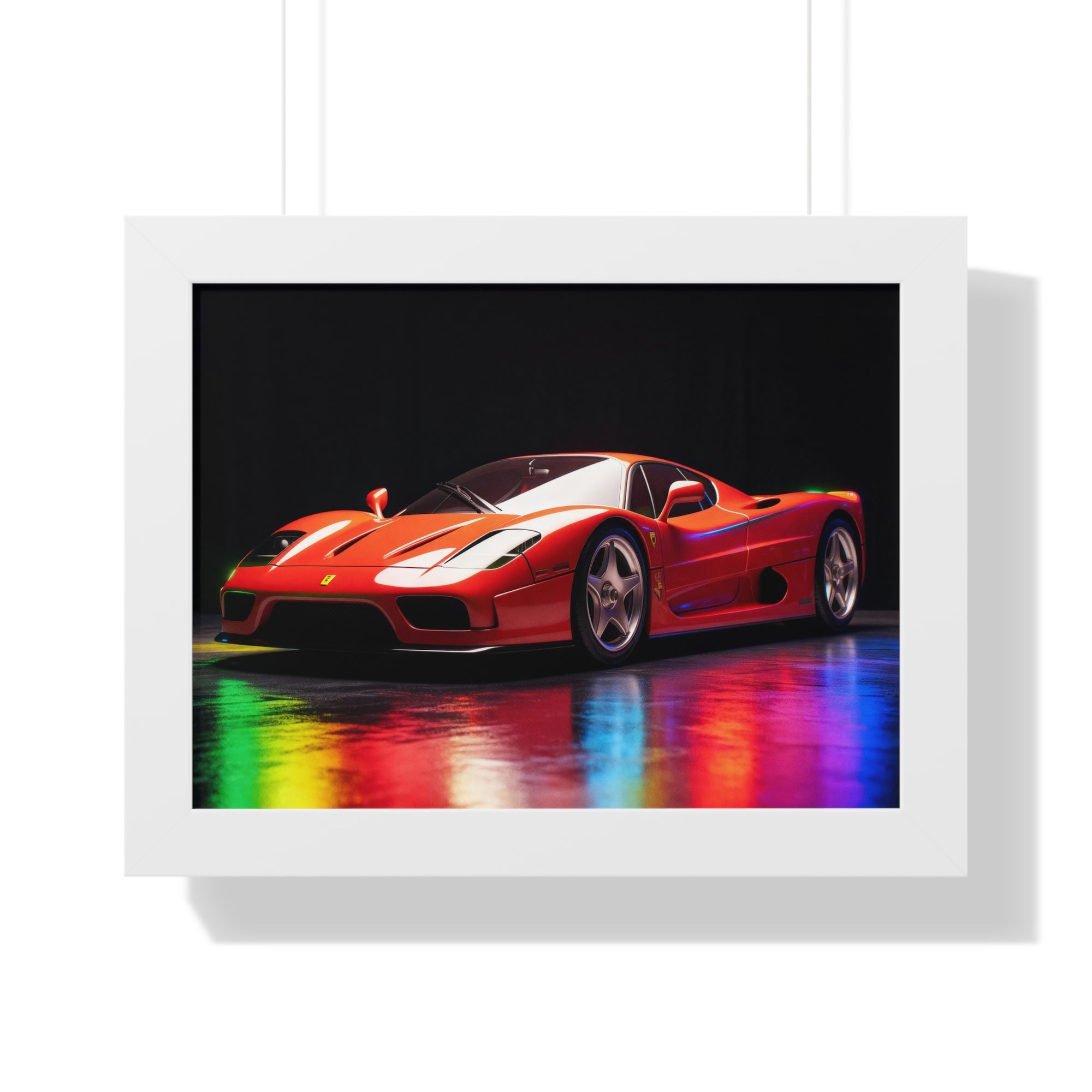 Iconic Red Ferrari