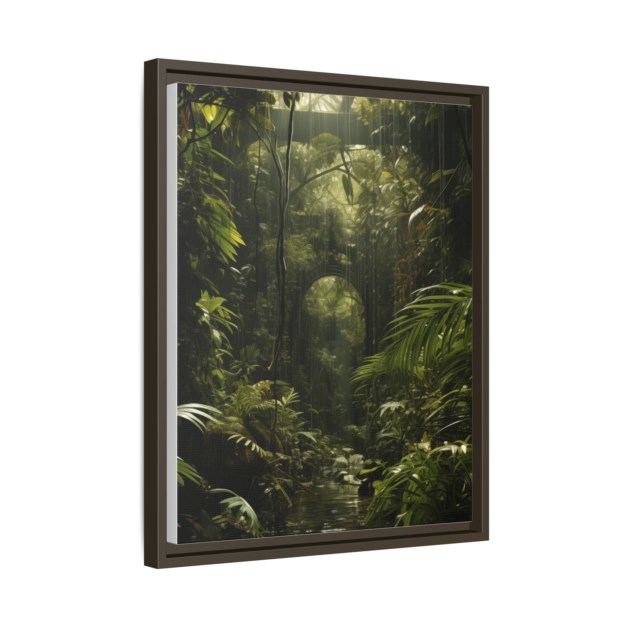 Verdant Mirage Jungle Portal Illusion