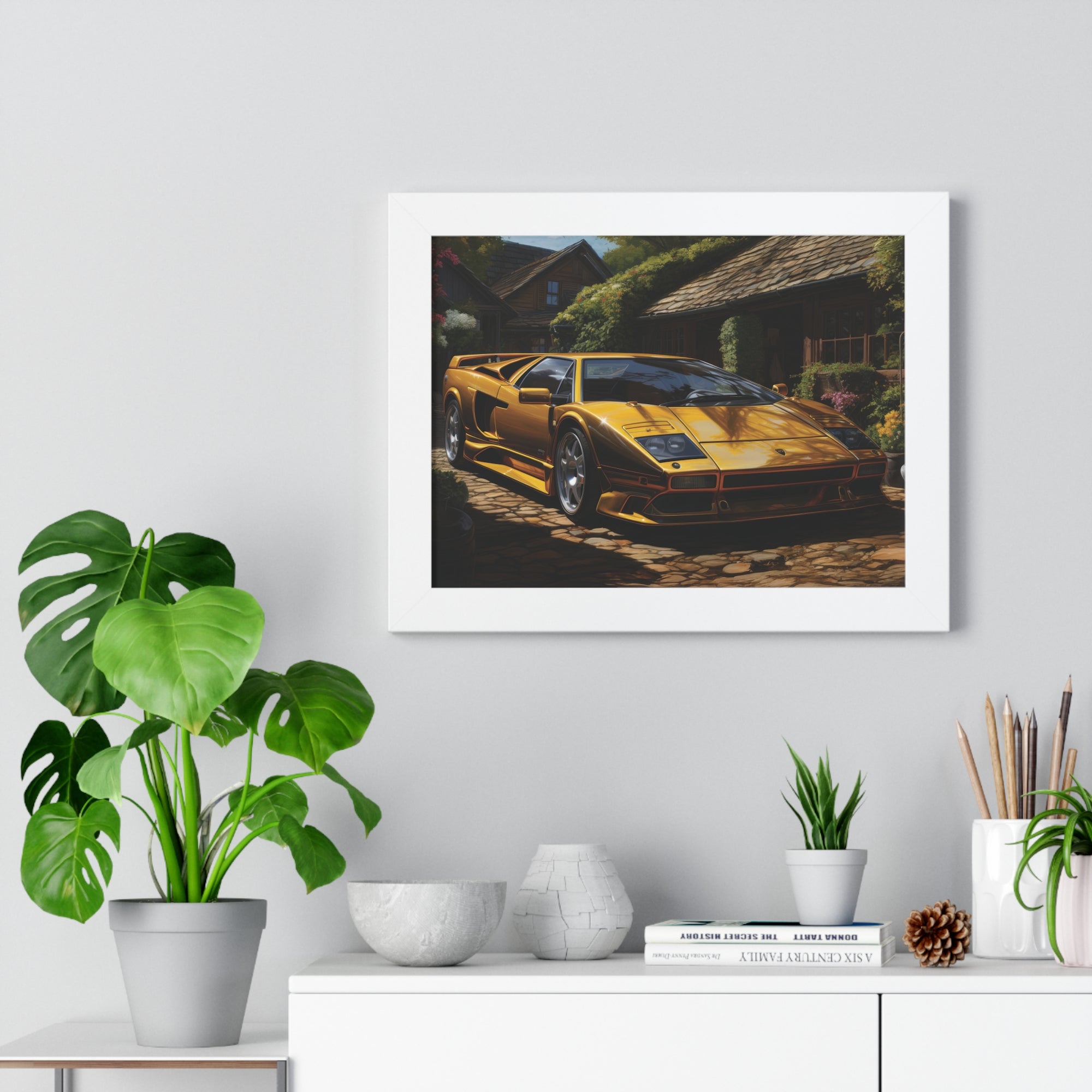 Retro Lamborghini Diablo Print for Collectors