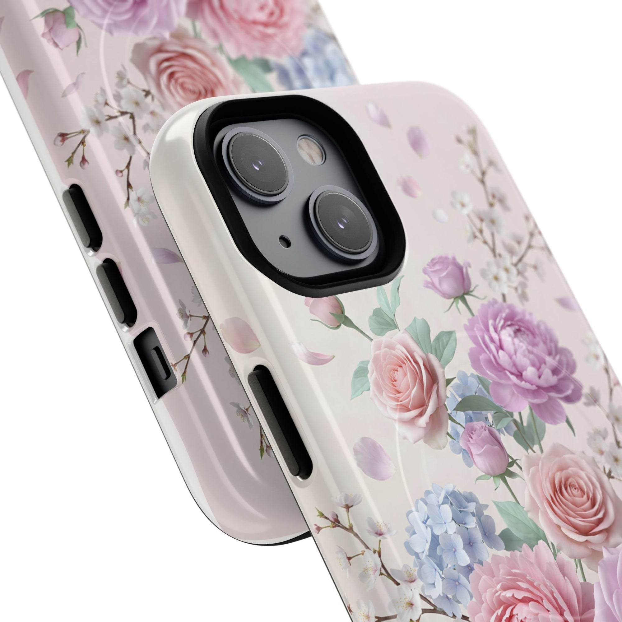 Blush Bloom Floral iPhone Case (MagSafe®)
