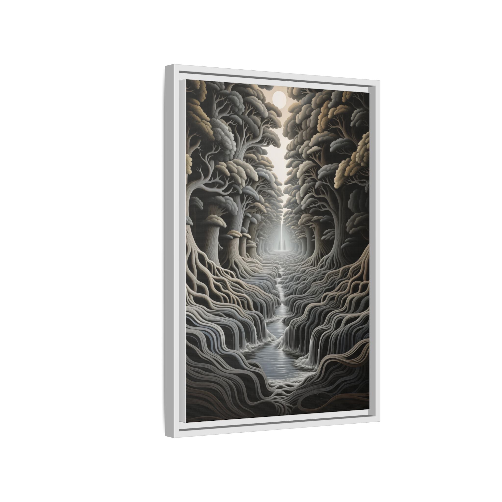 Celestial Forestfall: A Journey Through Light