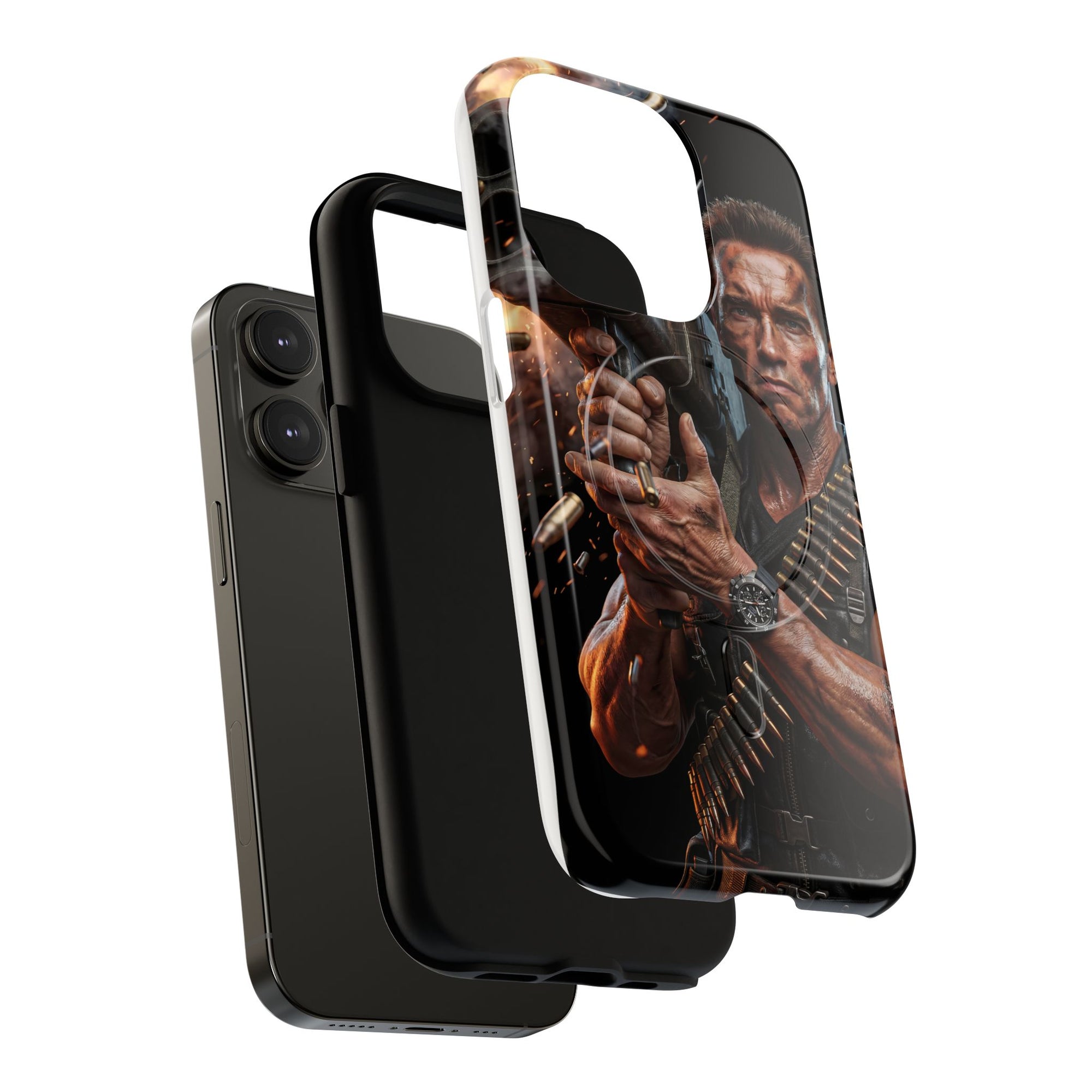 Arnold Schwarzenegger Explosive Action Edition iPhone Case (MagSafe®)