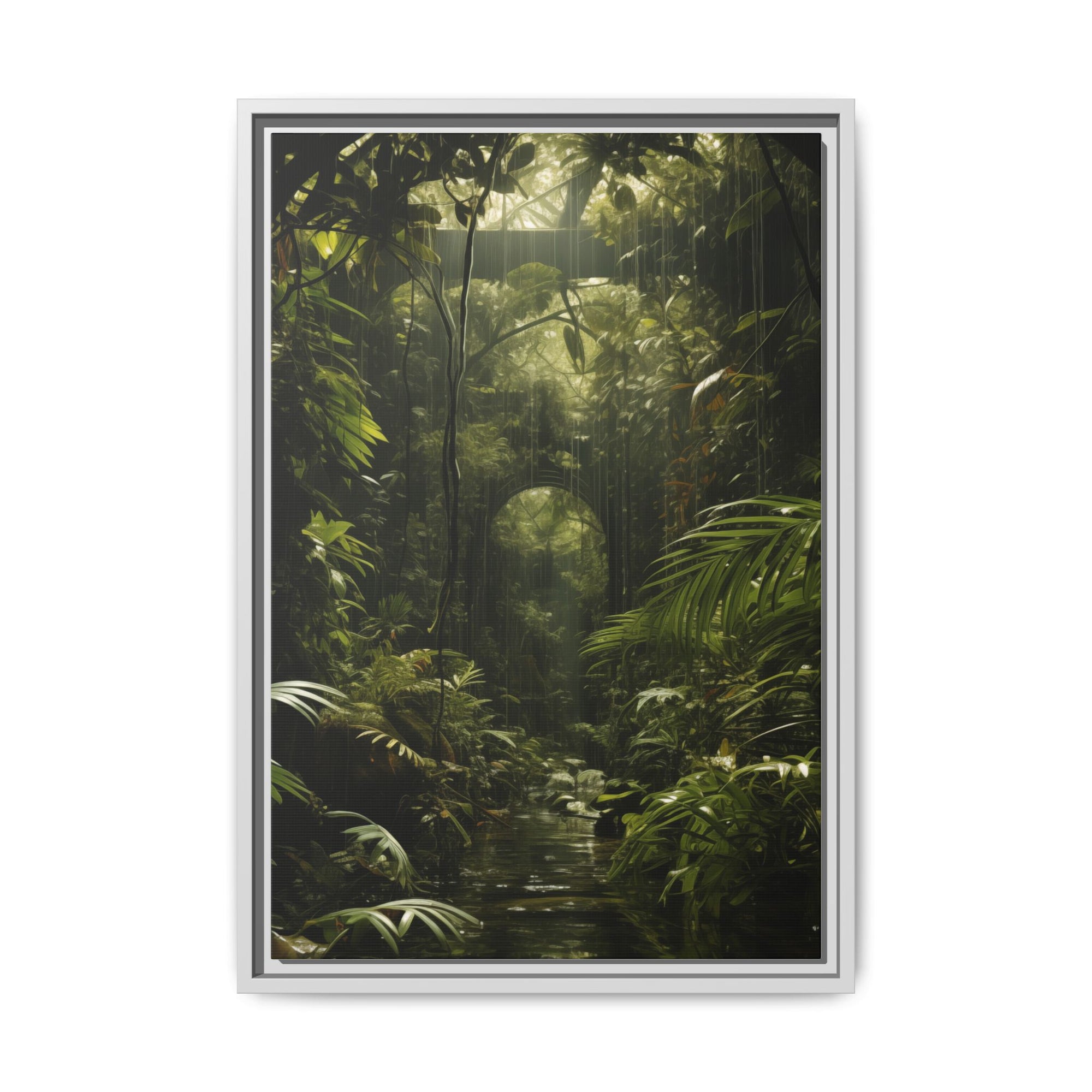 Verdant Mirage Jungle Portal Illusion