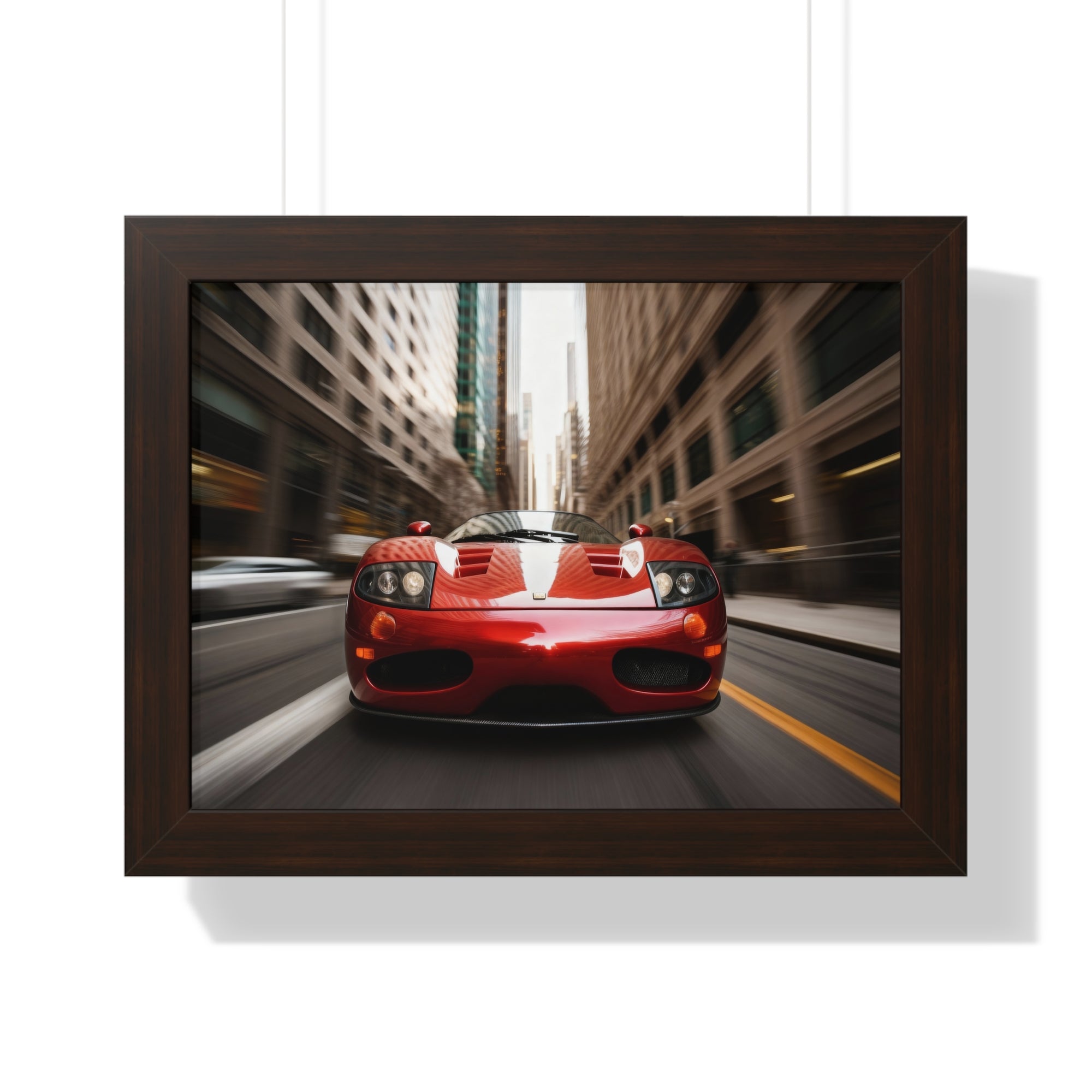 Ferrari F50 Wall Art in Urban Jungle