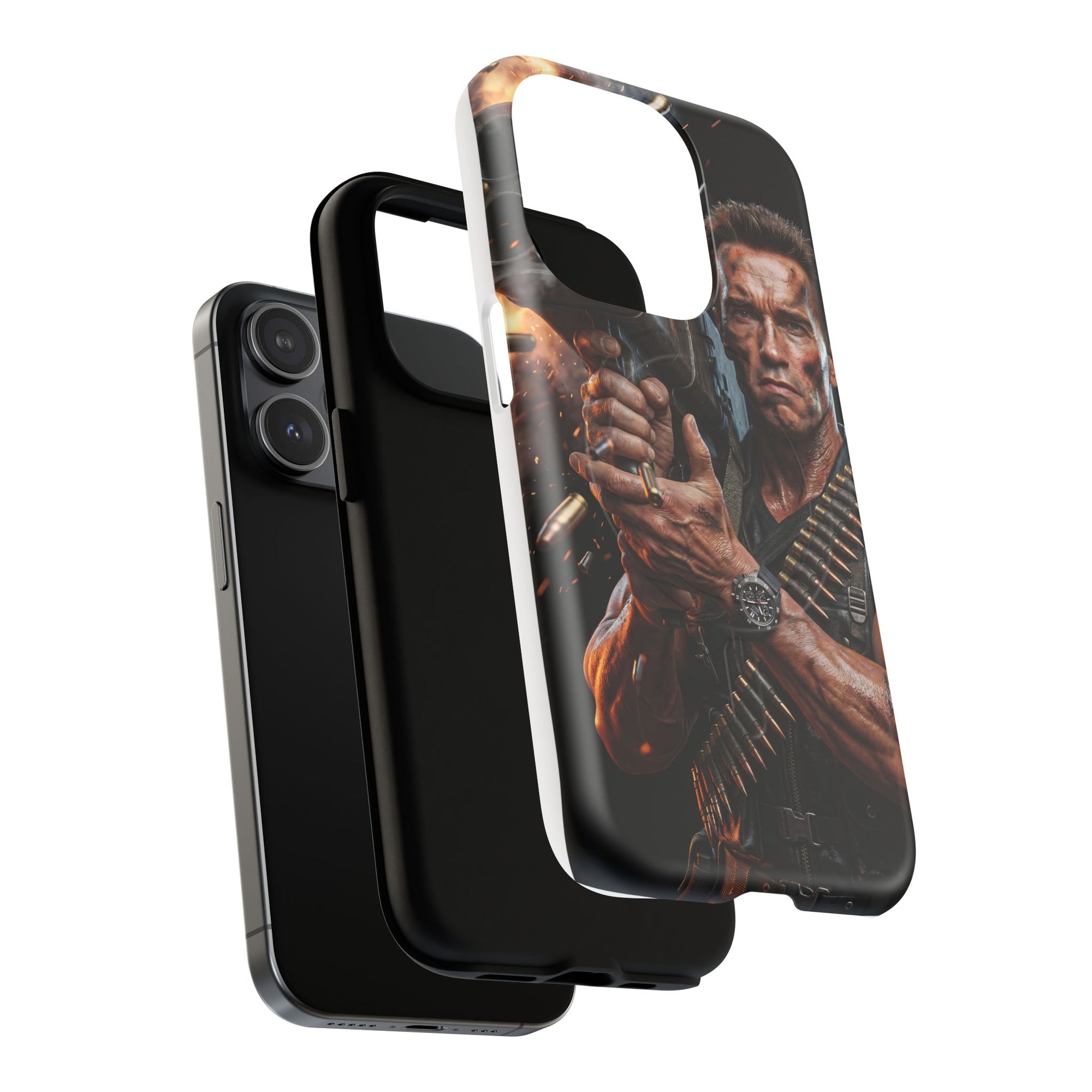 Arnold Schwarzenegger Explosive Action Edition iPhone Case (MagSafe®)