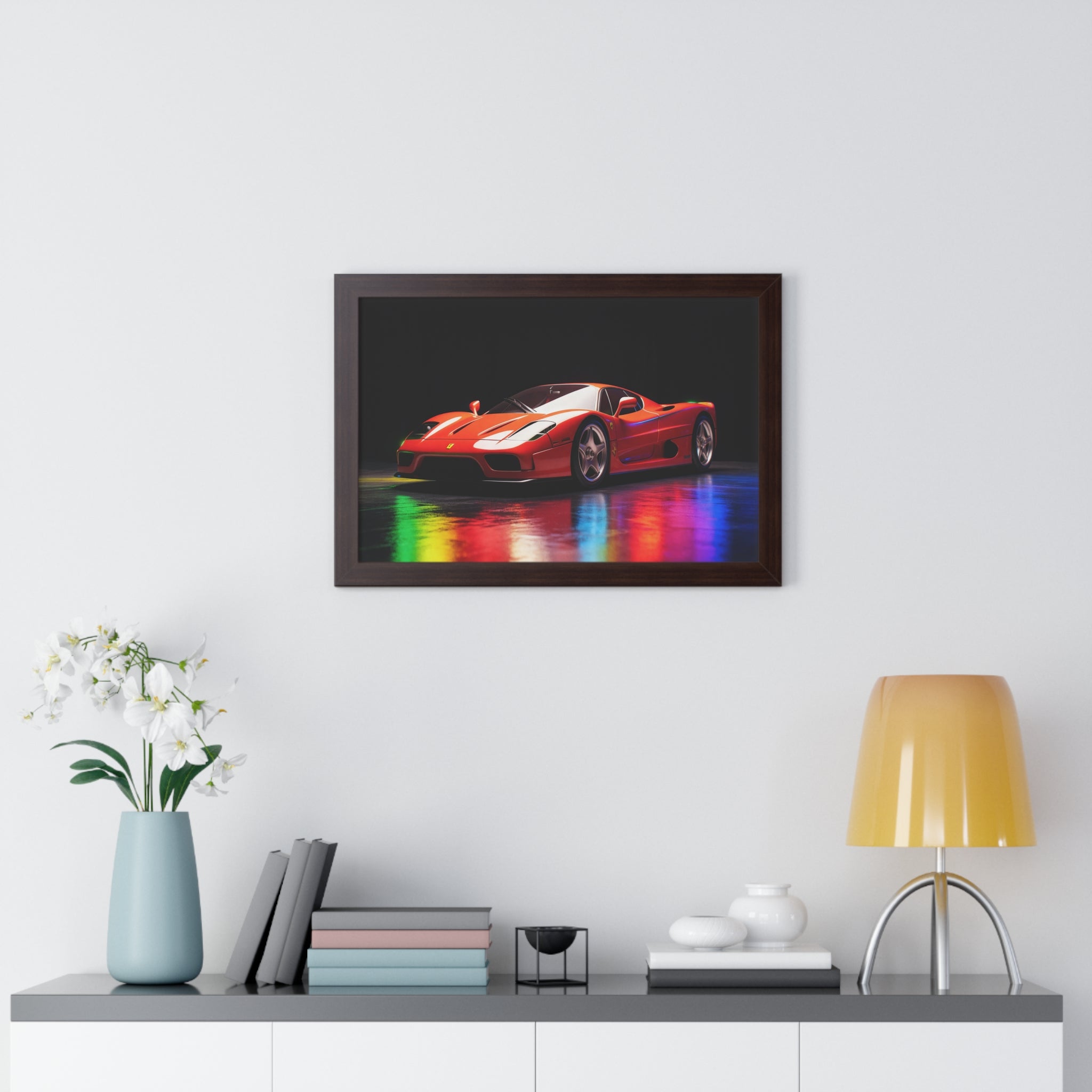 Iconic Red Ferrari