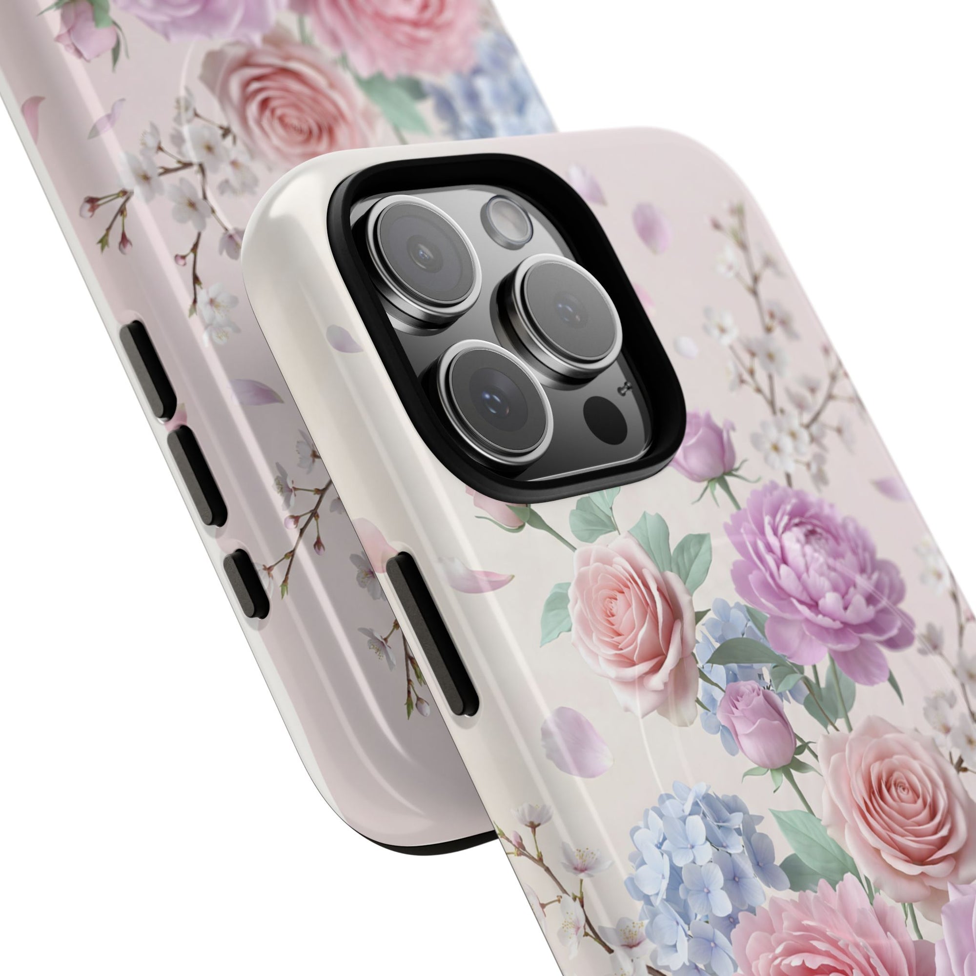 Blush Bloom Floral iPhone Case (MagSafe®)
