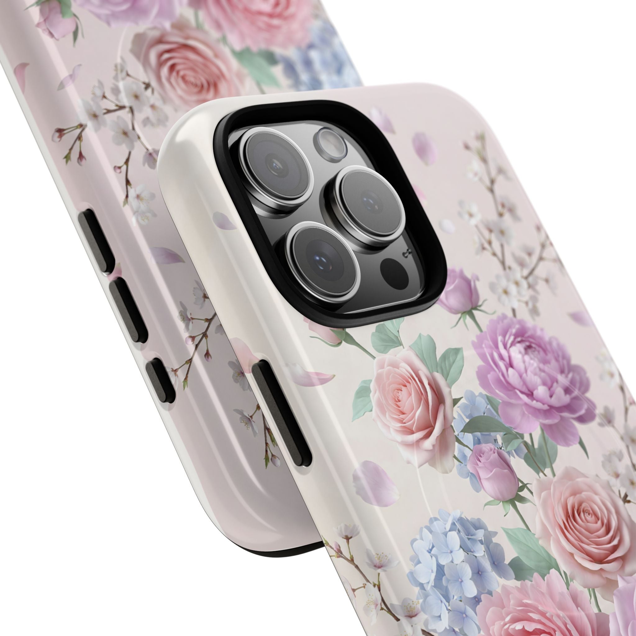 Blush Bloom Floral iPhone Case (MagSafe®)
