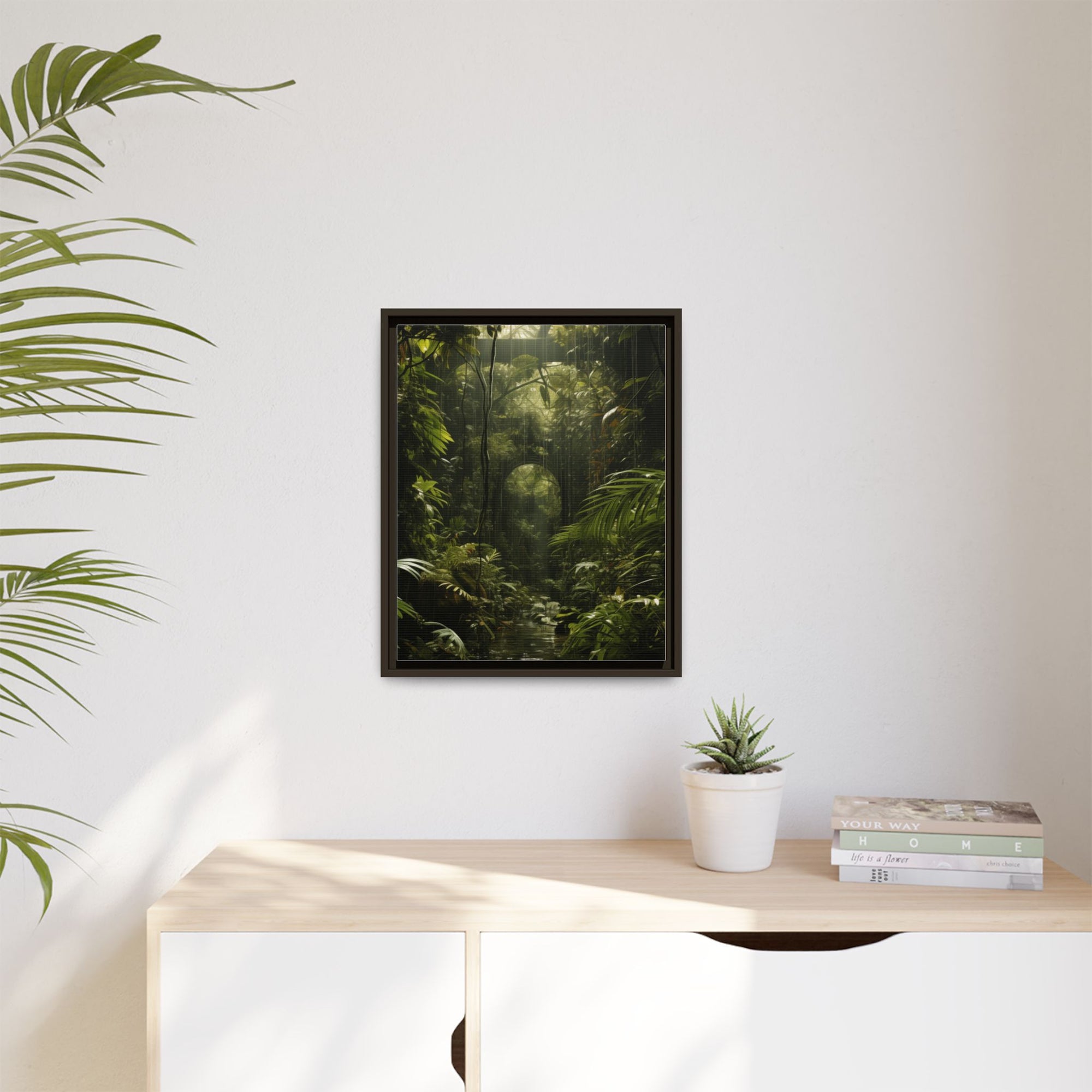Verdant Mirage Jungle Portal Illusion