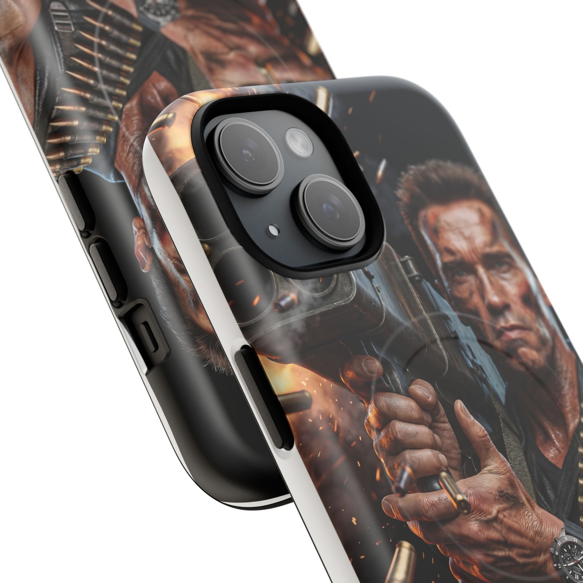 Arnold Schwarzenegger Explosive Action Edition iPhone Case (MagSafe®)