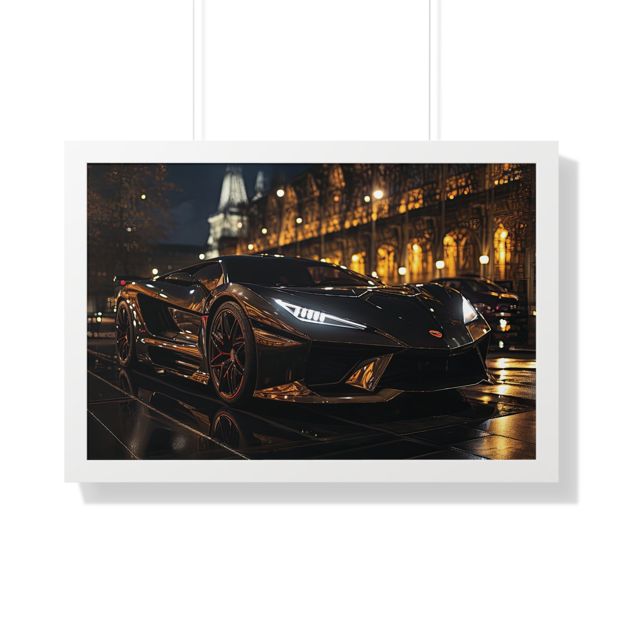 Murciélago Majesty – Framed Lamborghini Wall Art