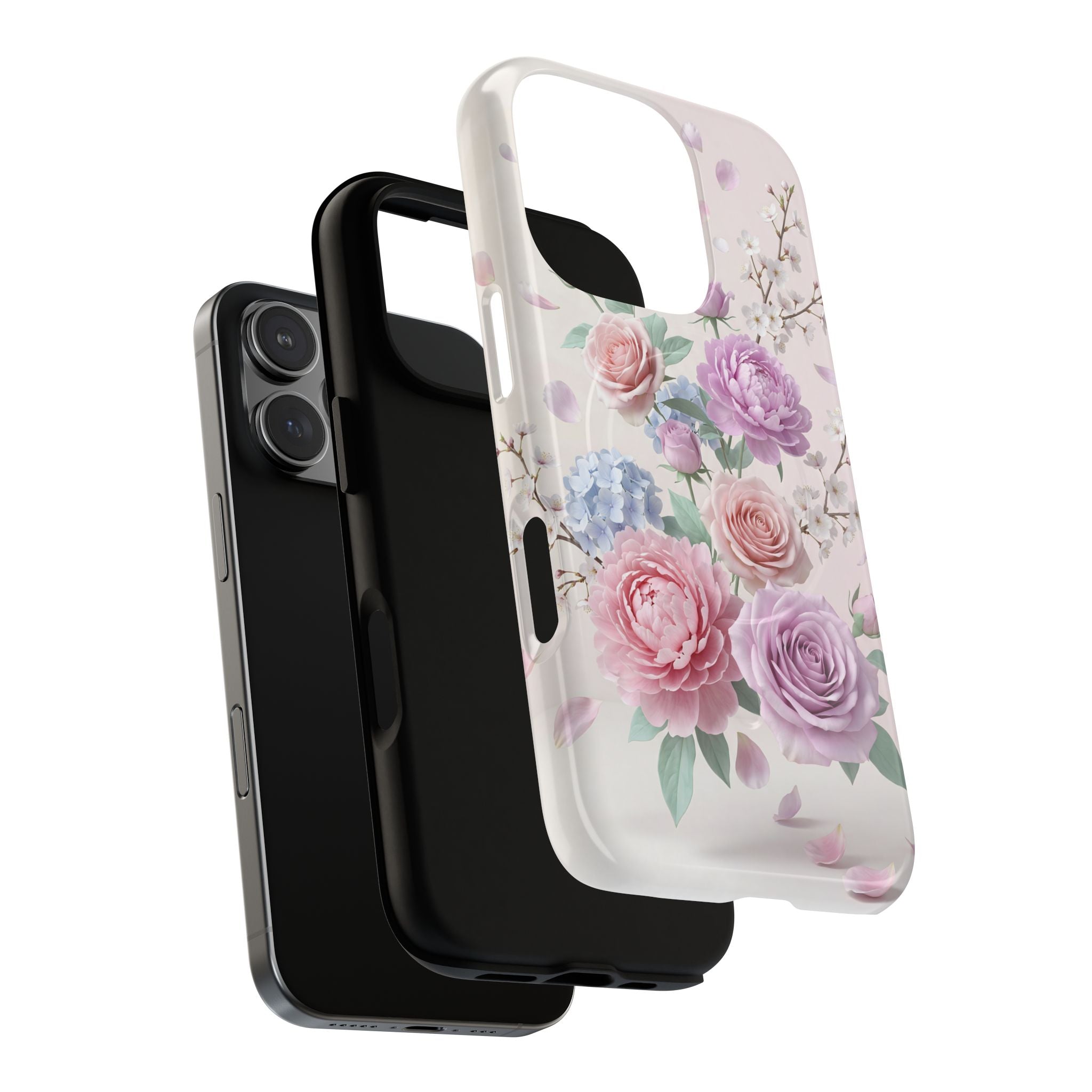 Blush Bloom Floral iPhone Case (MagSafe®)