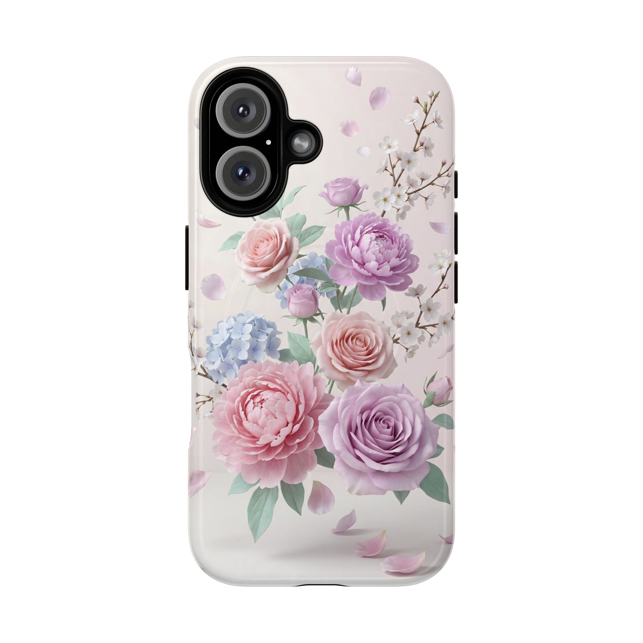 Blush Bloom Floral iPhone Case (MagSafe®)