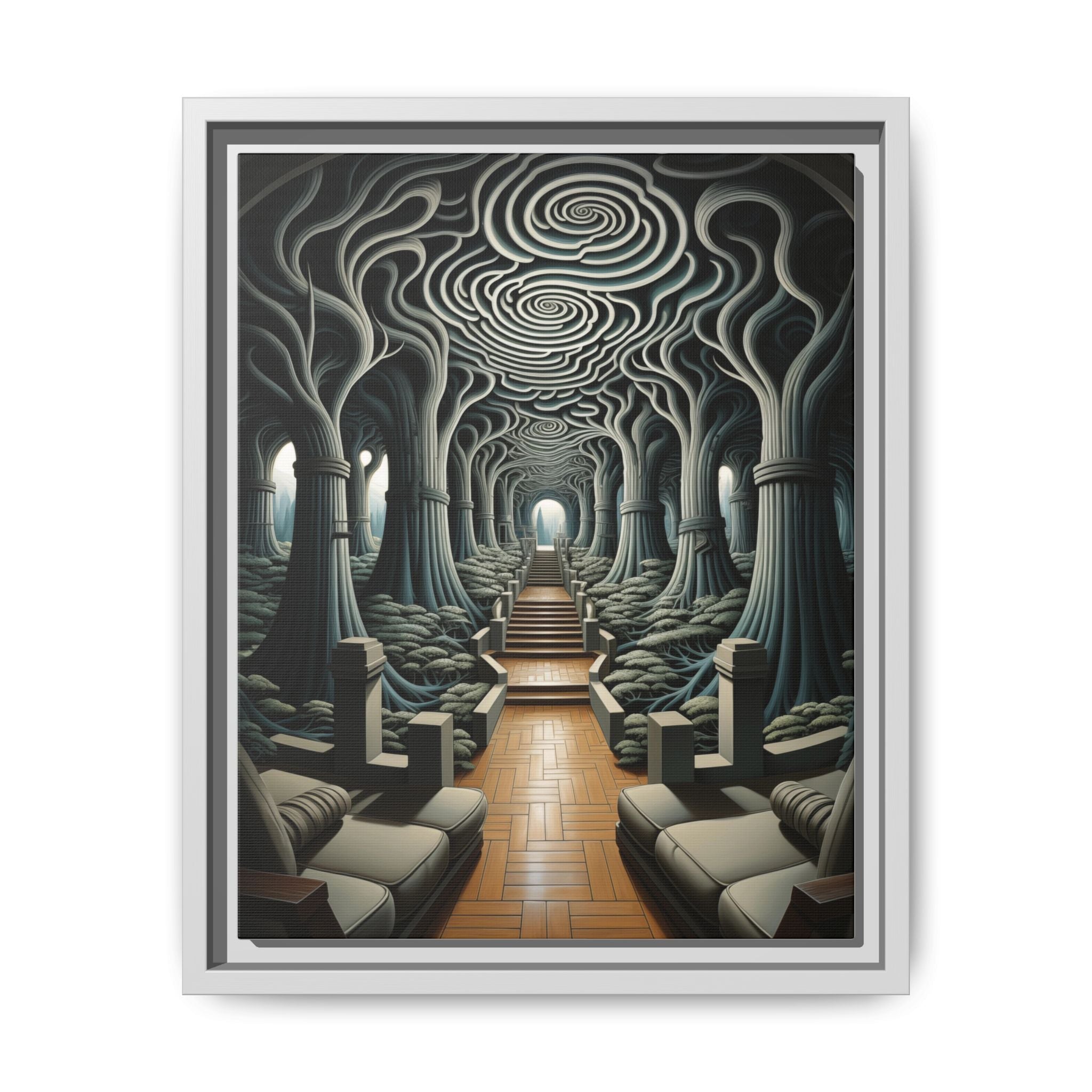 Echoes of Infinity Dreamlike Passage Through Nature