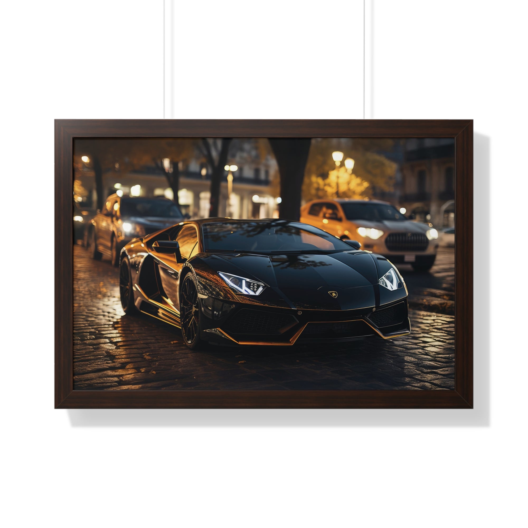 Bold Lamborghini Aventador SVJ Decor