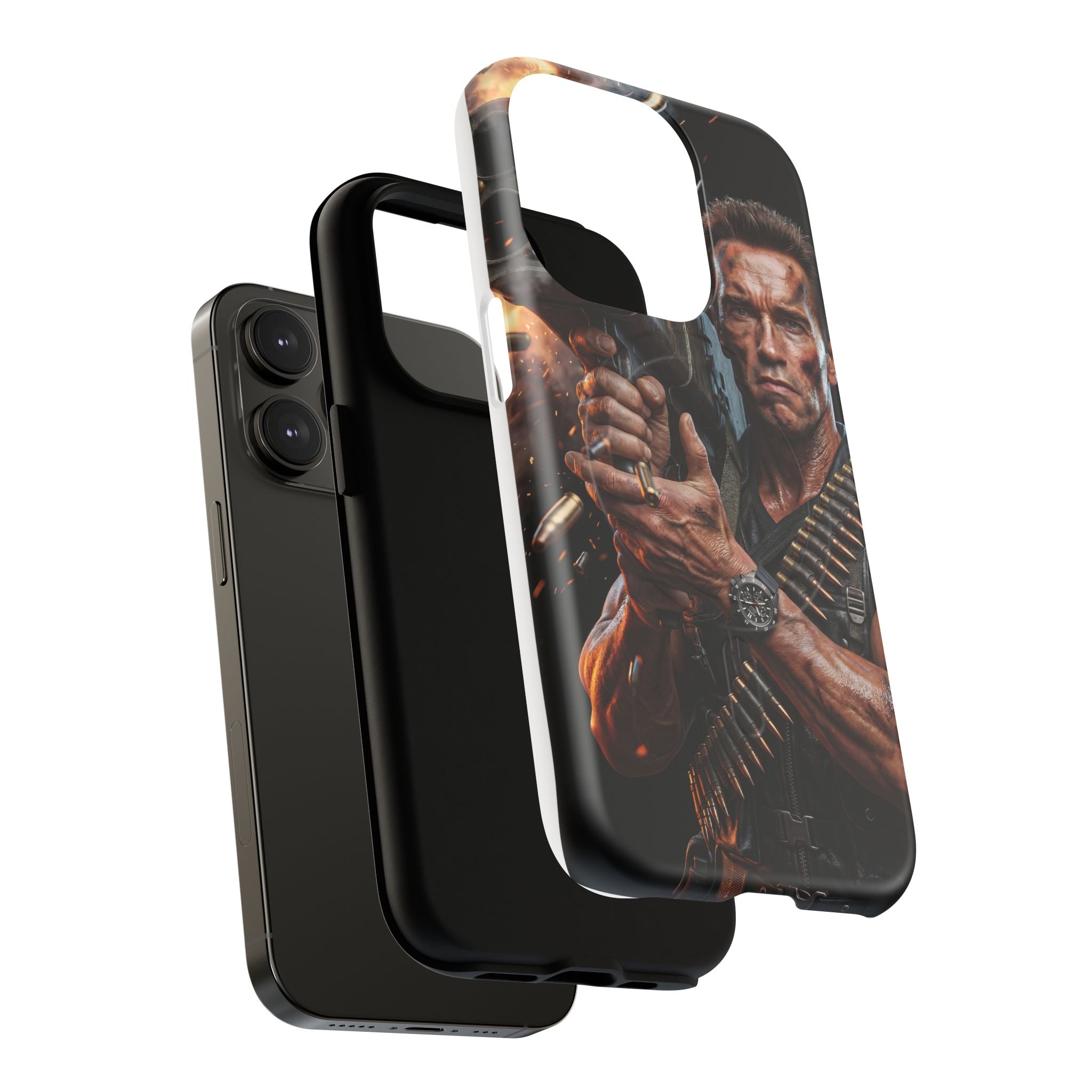 Arnold Schwarzenegger Explosive Action Edition iPhone Case (MagSafe®)