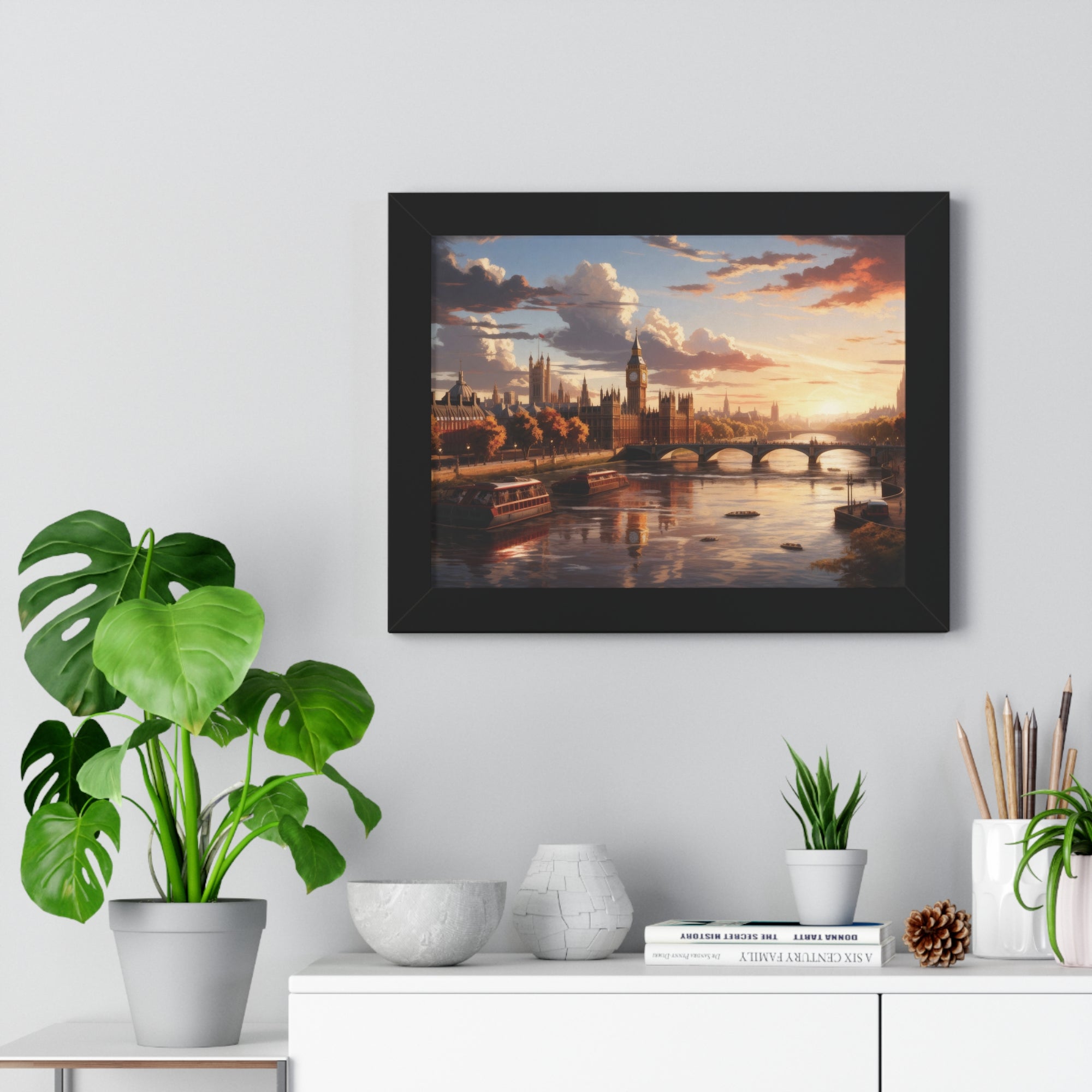 Sunset Over Westminster – London Cityscape Wall Art
