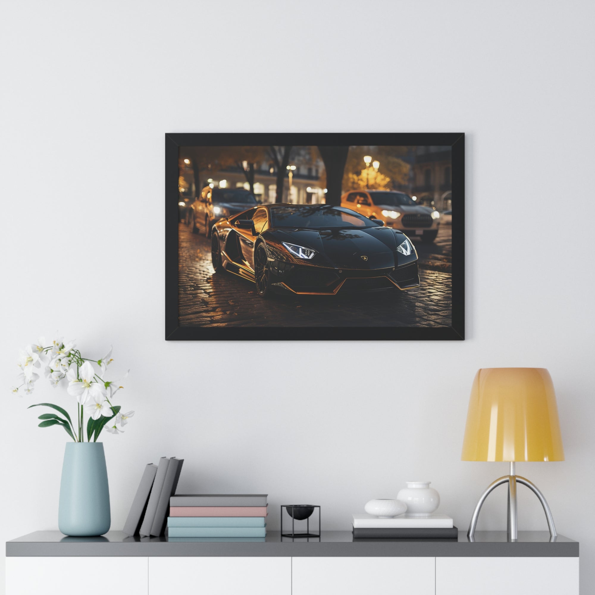 Bold Lamborghini Aventador SVJ Decor