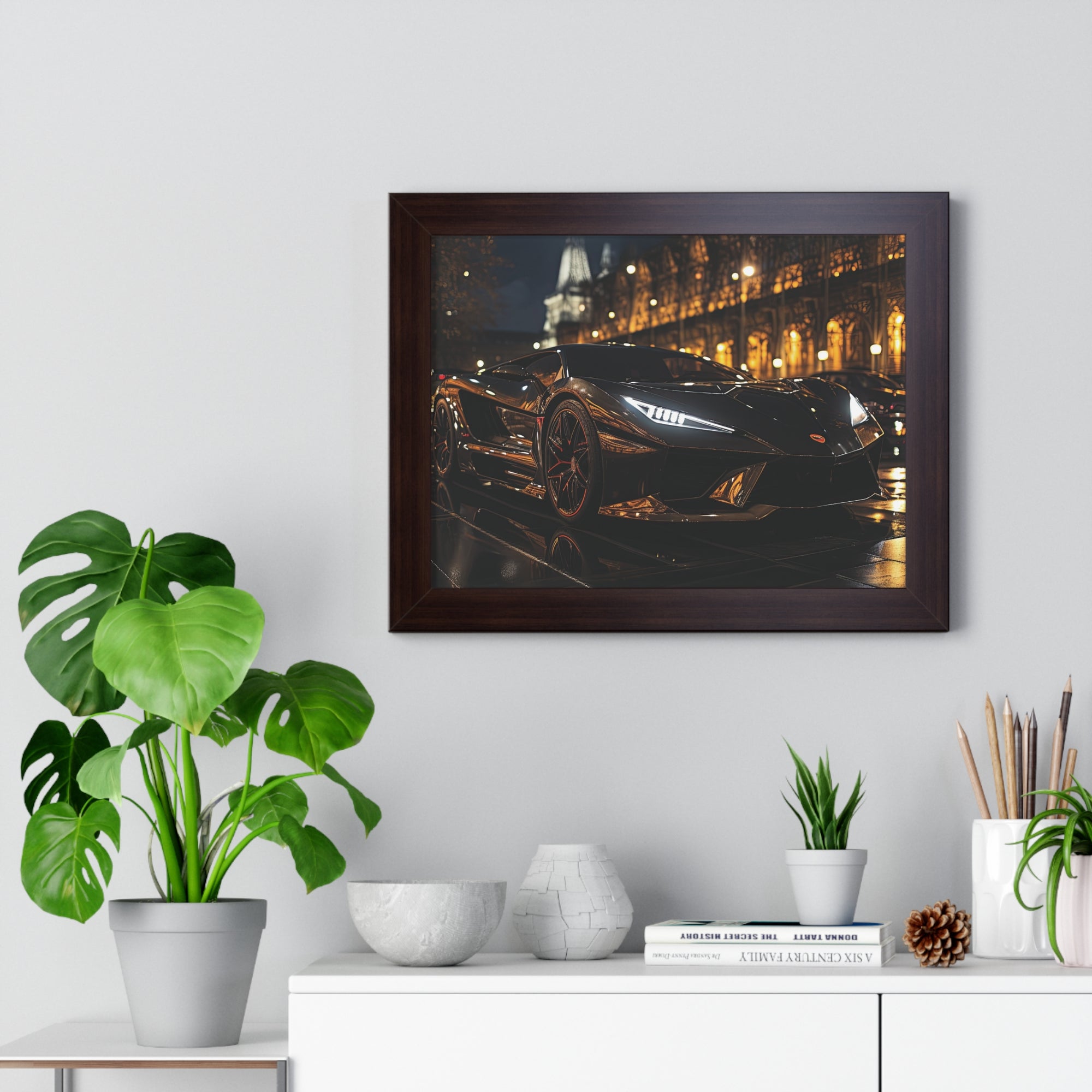 Murciélago Majesty – Framed Lamborghini Wall Art