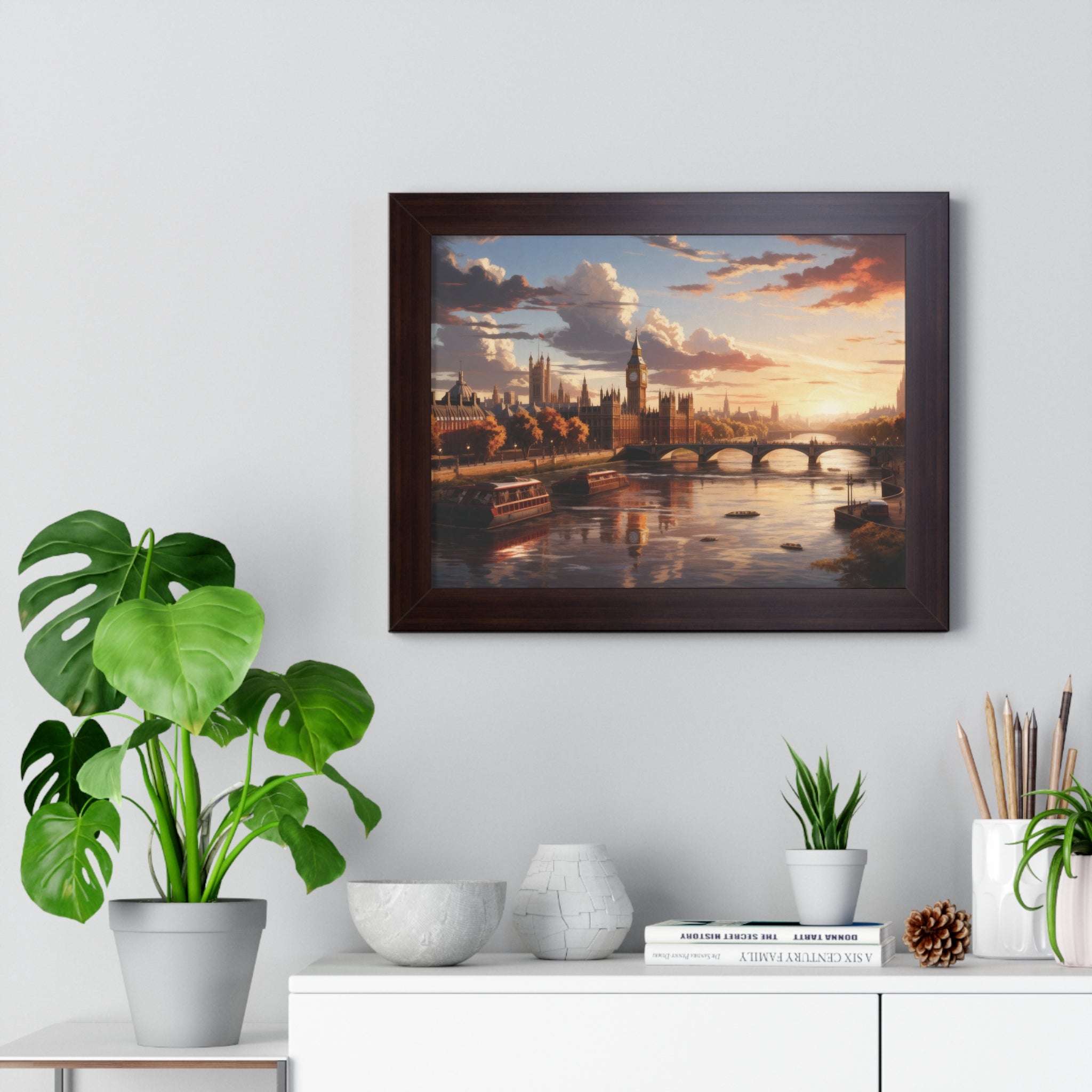 Sunset Over Westminster – London Cityscape Wall Art