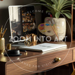 Plant Pot on Desk