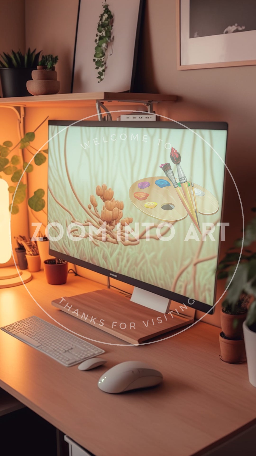 Small Desk Study Room
