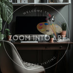 Authentic Minimalist Home Office