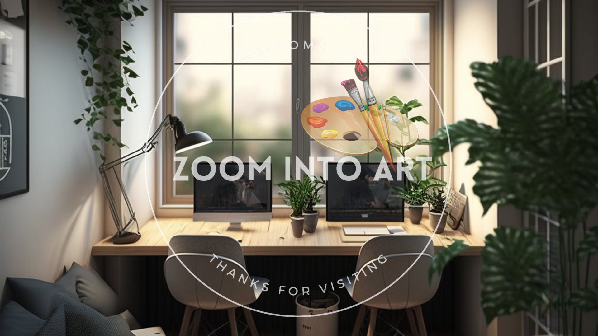 Welcoming Home Office Space